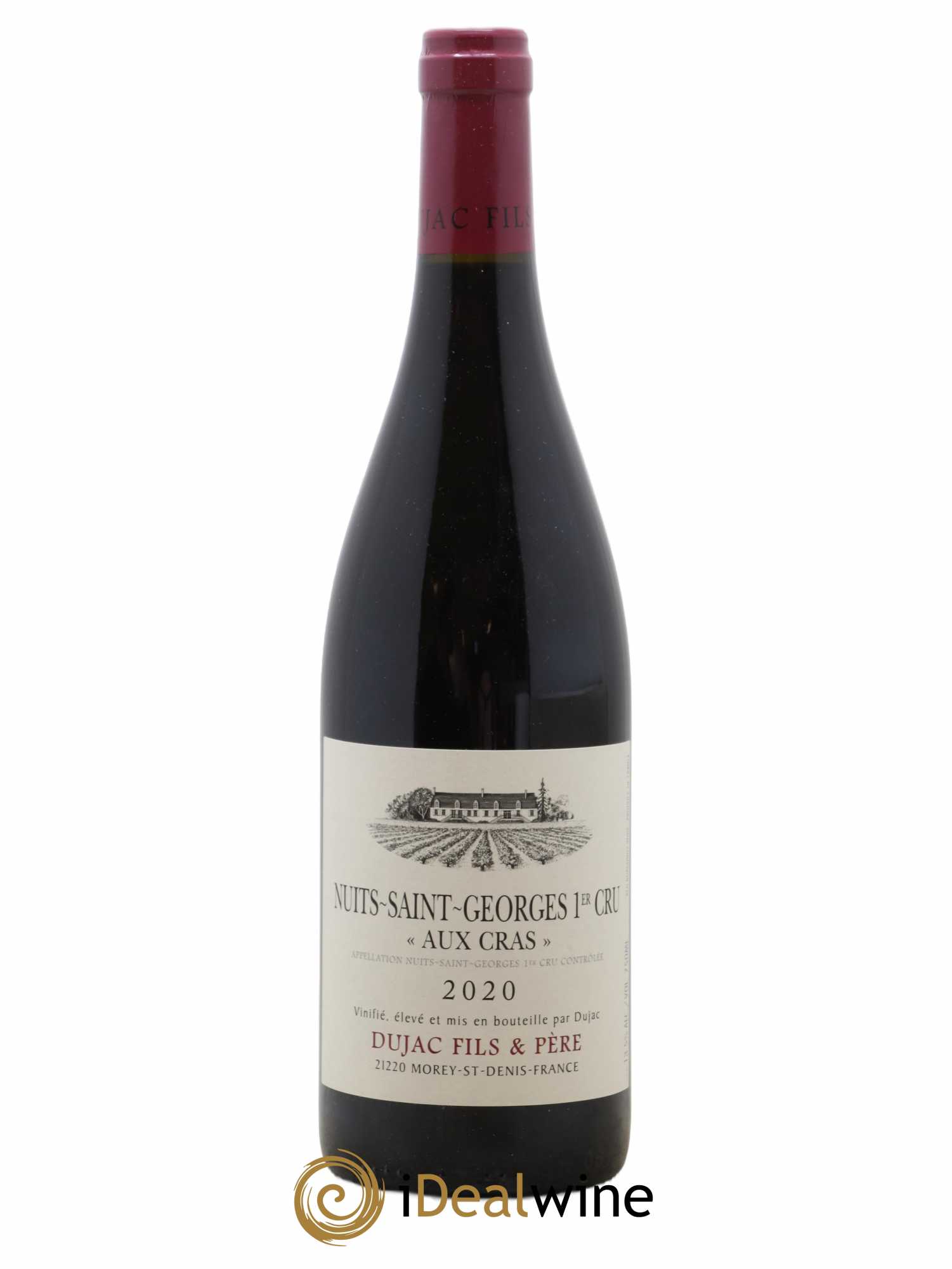 Nuits-Saint-Georges 1er Cru Aux Cras Dujac Fils et Père 2020 - Lot de 1 bouteille - 0