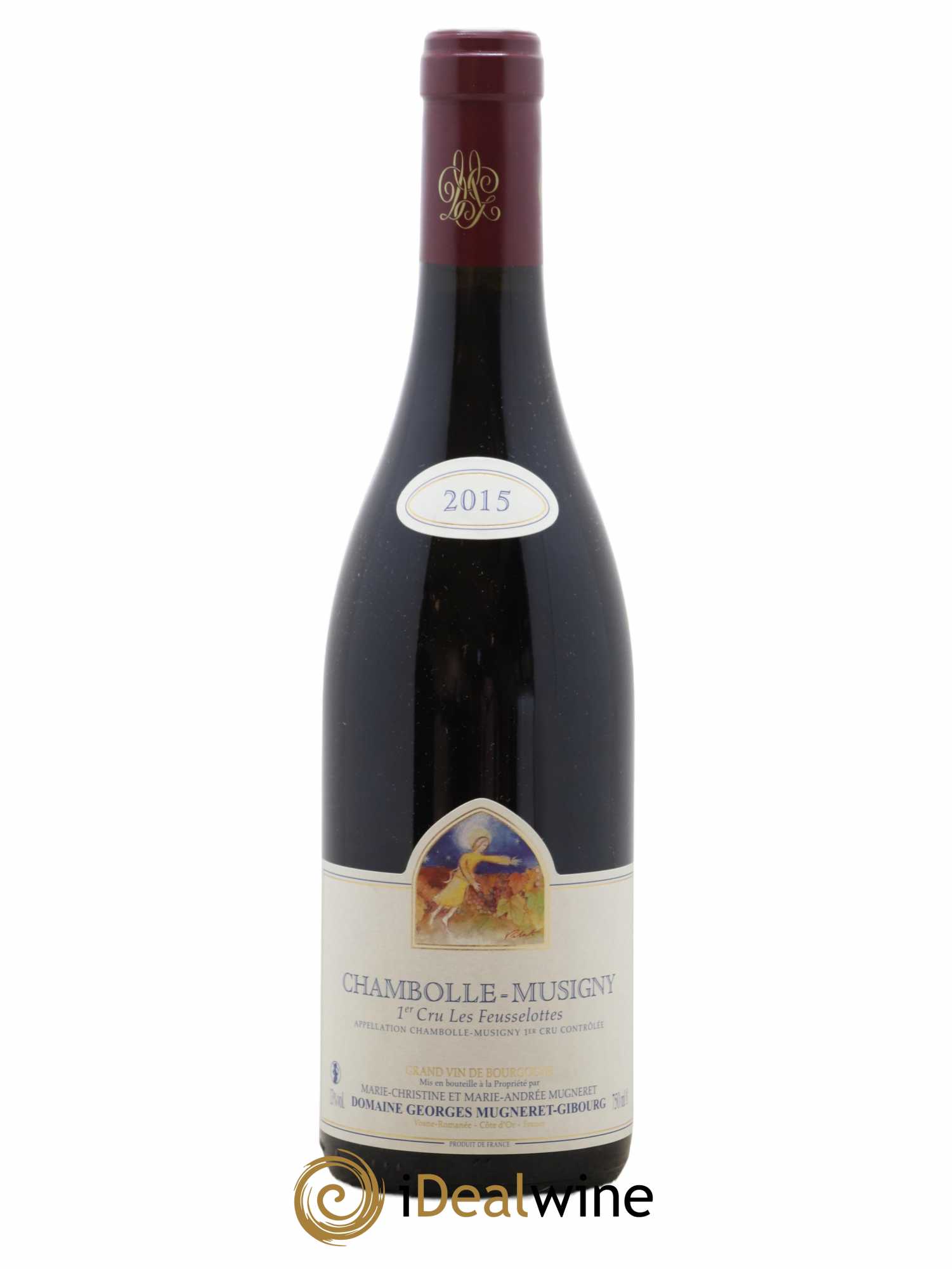 Chambolle-Musigny 1er Cru Les Feusselottes Mugneret-Gibourg (Domaine) 2015 - Lot de 1 bouteille - 0