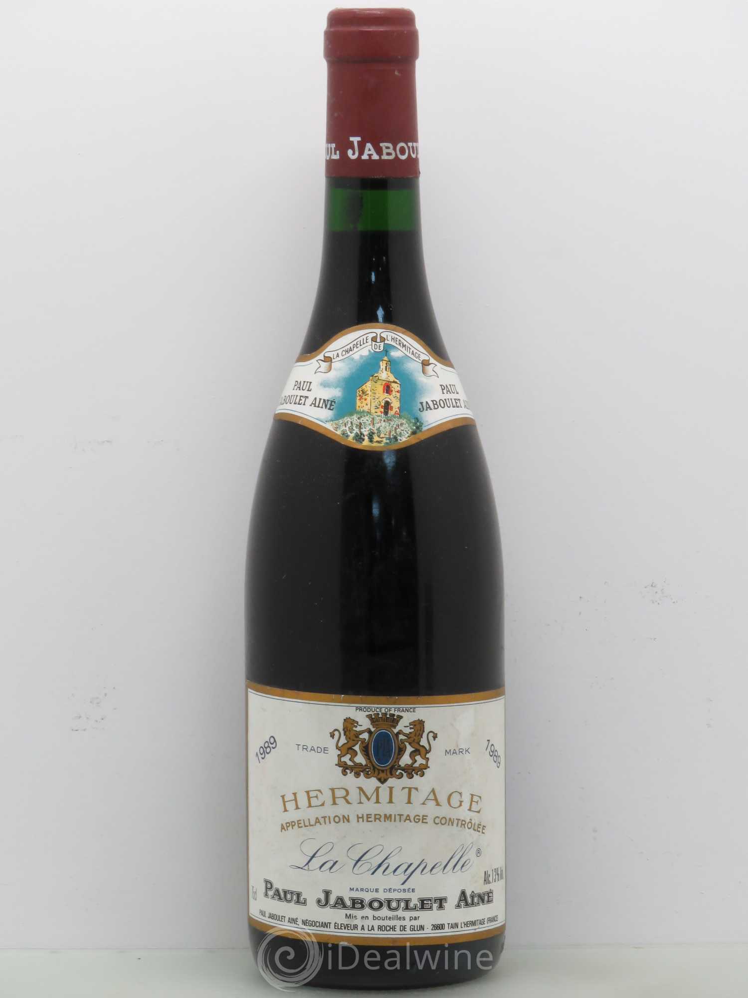 Hermitage La Chapelle Paul Jaboulet Ainé 1989 - Lot de 1 bouteille - 0