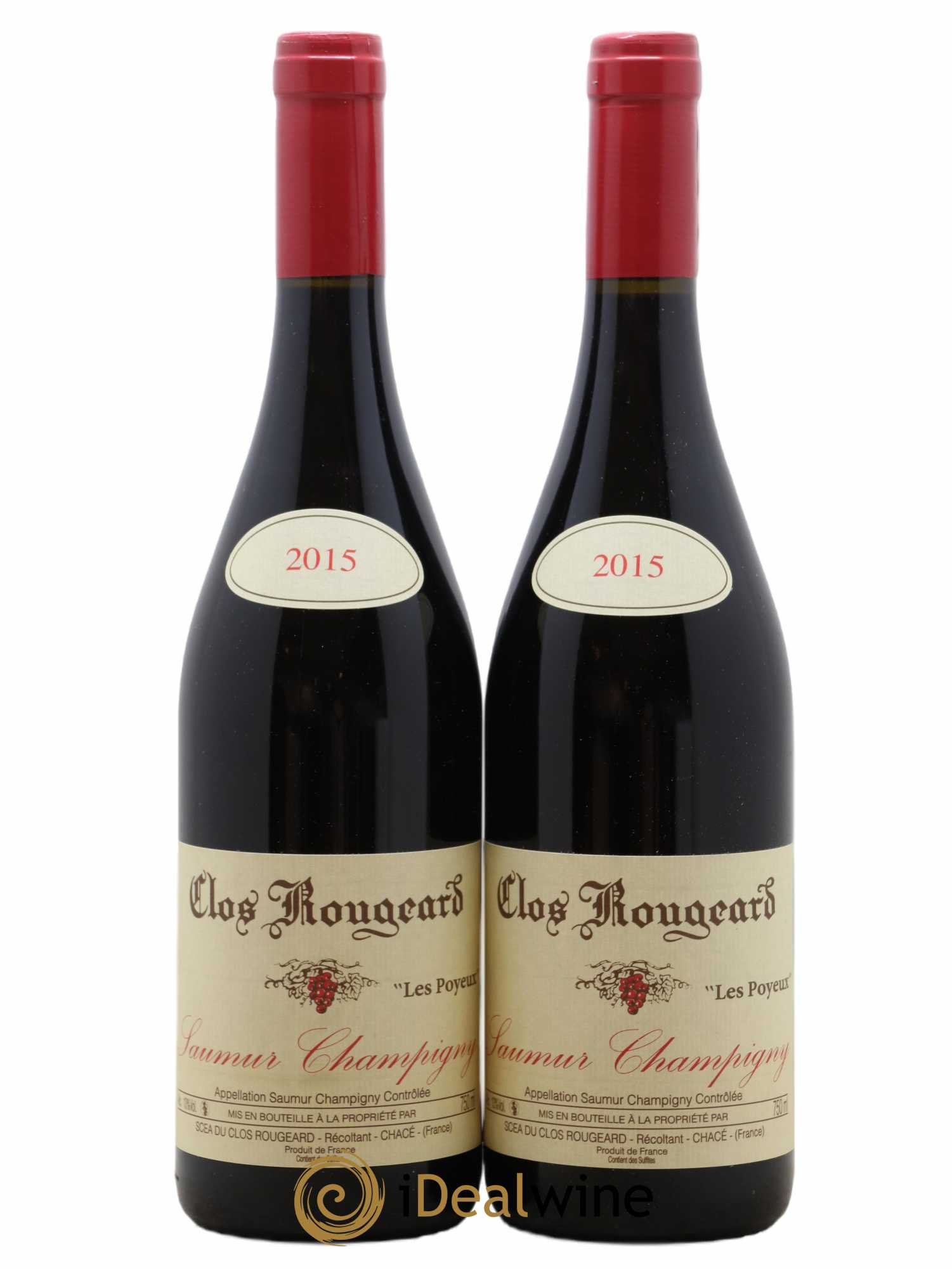 Saumur-Champigny Les Poyeux Clos Rougeard 2015 - Lot de 2 bouteilles - 0