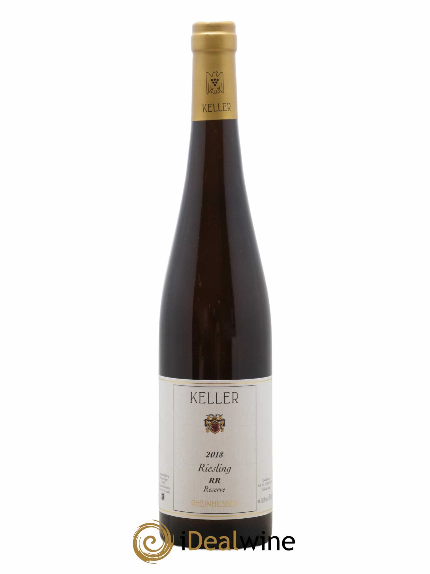 Allemagne Rheinhessen Riesling RR Reserve Keller 2018 - Posten von 1 Flasche - 0