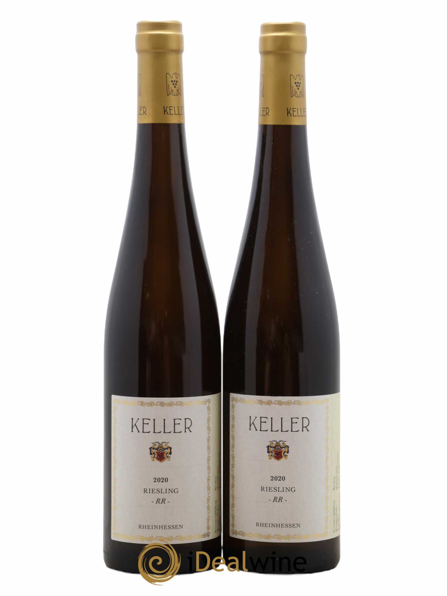 Allemagne Rheinhessen Riesling RR Keller 2020 - Posten von 2 Flaschen - 0