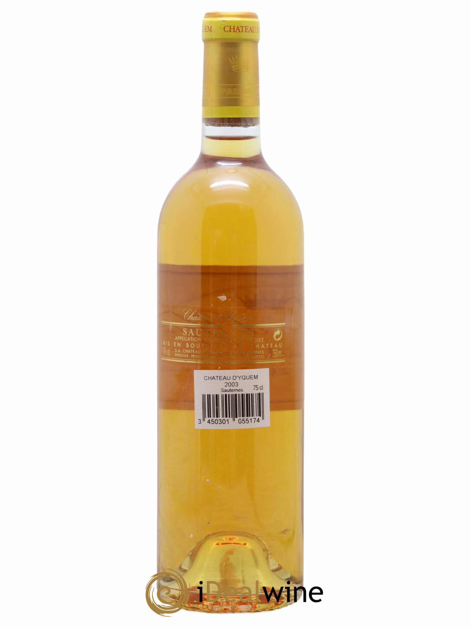 Château d' Yquem 1er Cru Classé Supérieur 2003 - Lotto di 1 bottiglia - 1