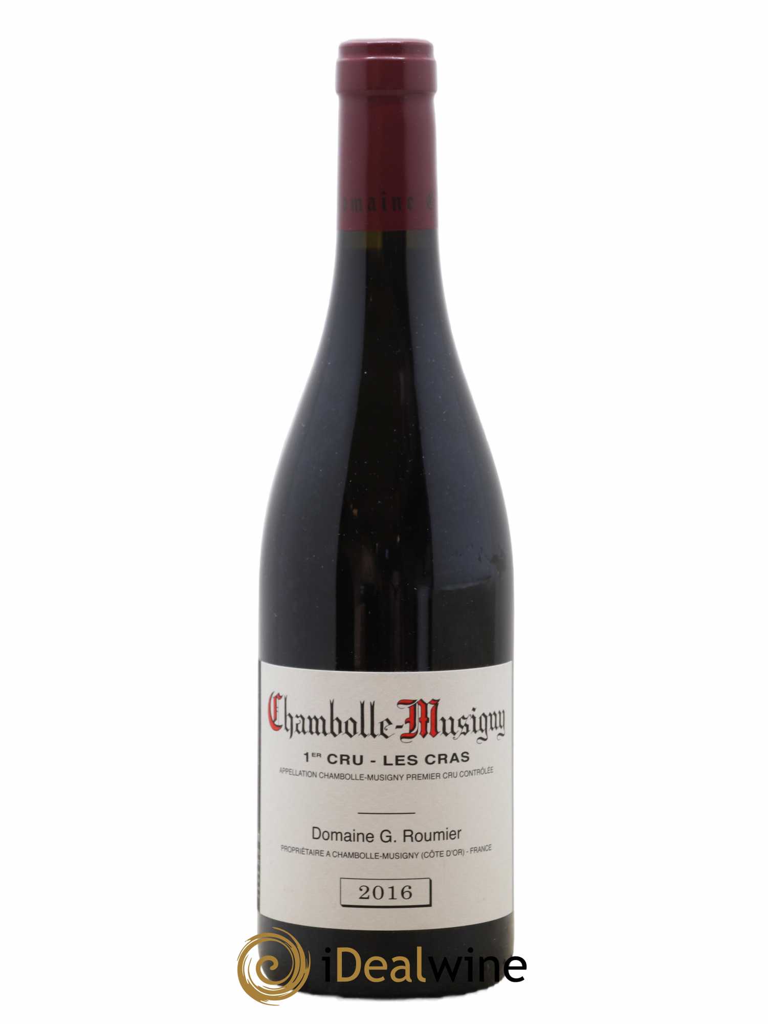 Chambolle-Musigny 1er Cru Les Cras Georges Roumier (Domaine) 2016 - Lot of 1 bottle - 0