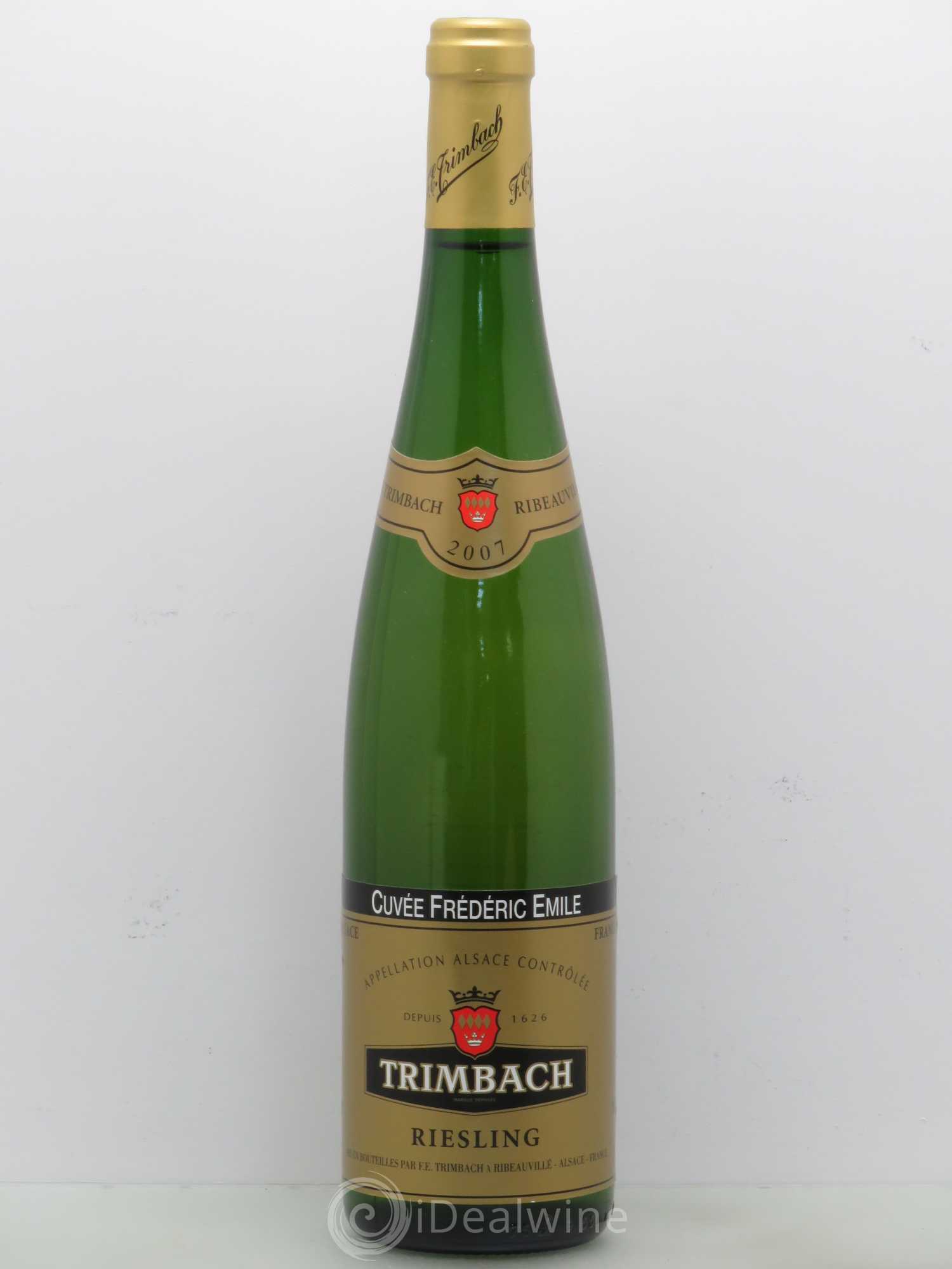 Alsace Riesling Cuvée Frédéric Emile Trimbach (Domaine) 2007 - Lot de 1 bouteille - 0