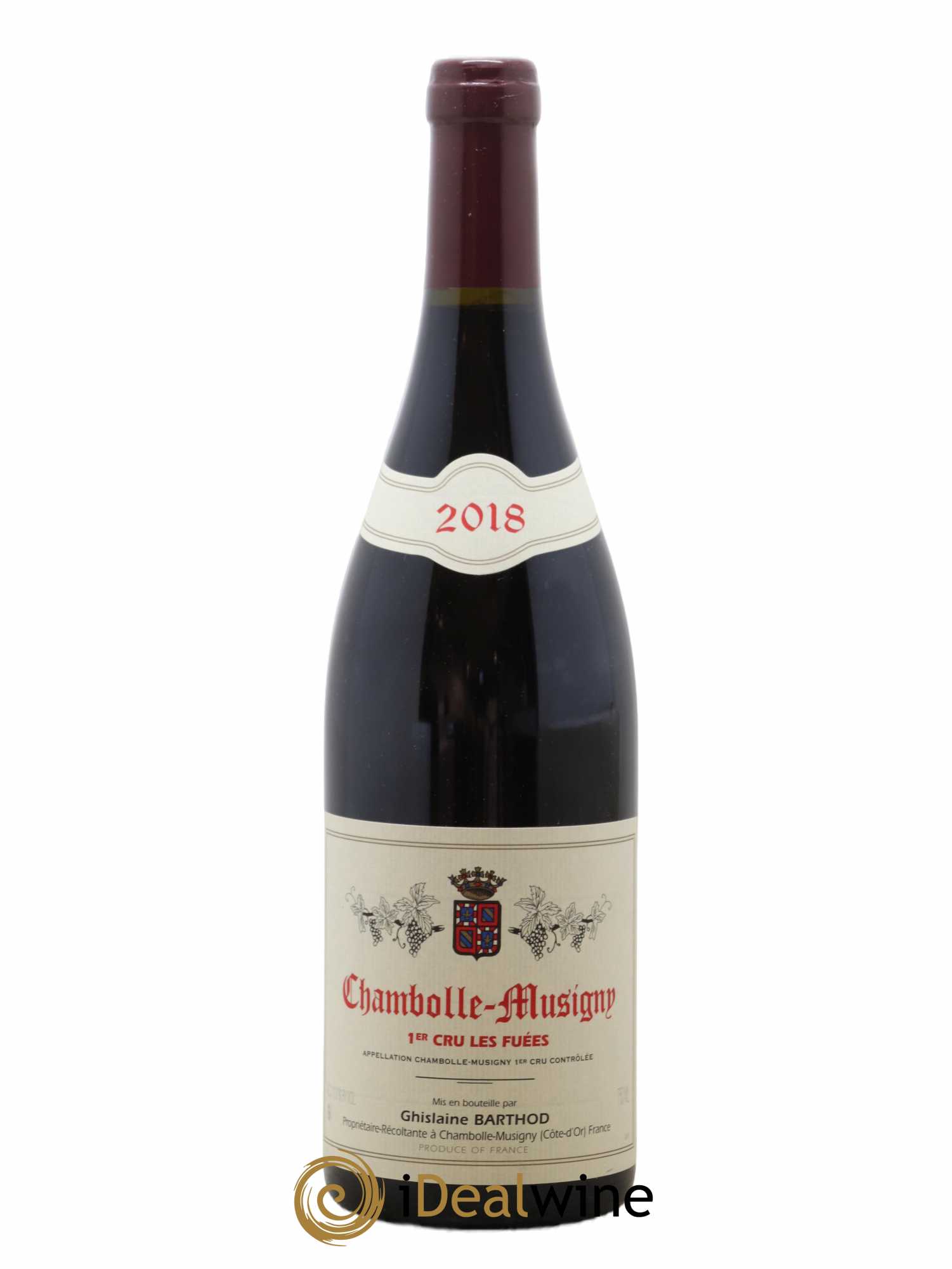 Chambolle-Musigny 1er Cru Les Fuées Ghislaine Barthod 2018 - Lot de 1 bouteille - 0