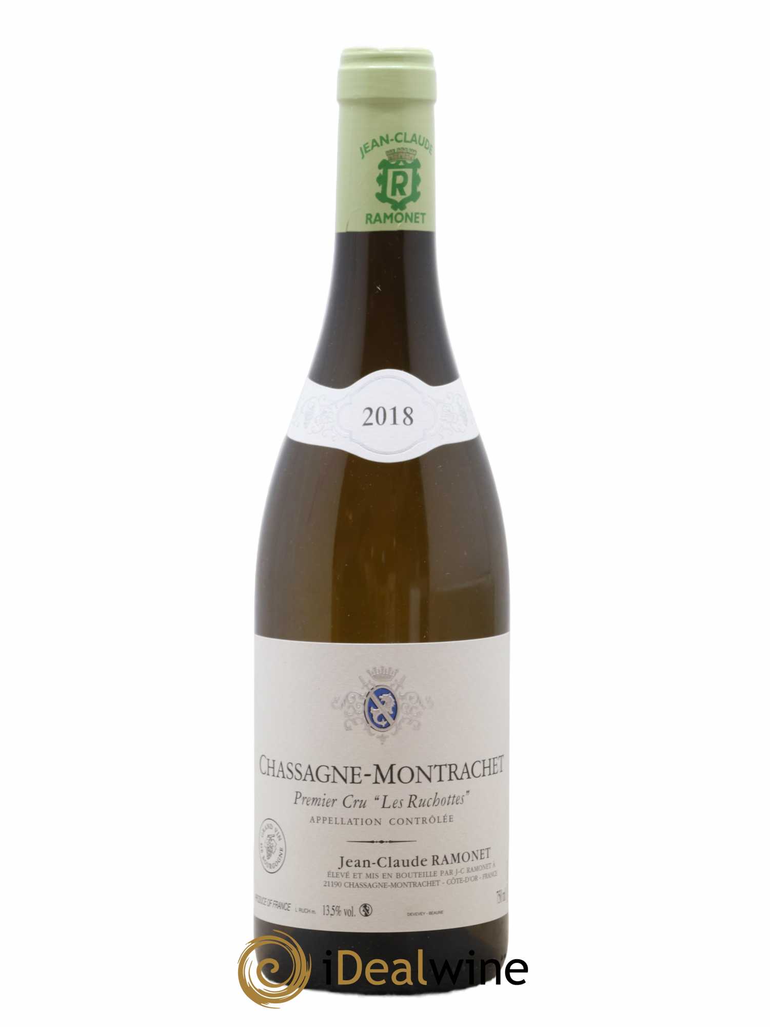 Chassagne-Montrachet 1er Cru Les Ruchottes Ramonet (Domaine) 2018 - Lot de 1 bouteille - 0