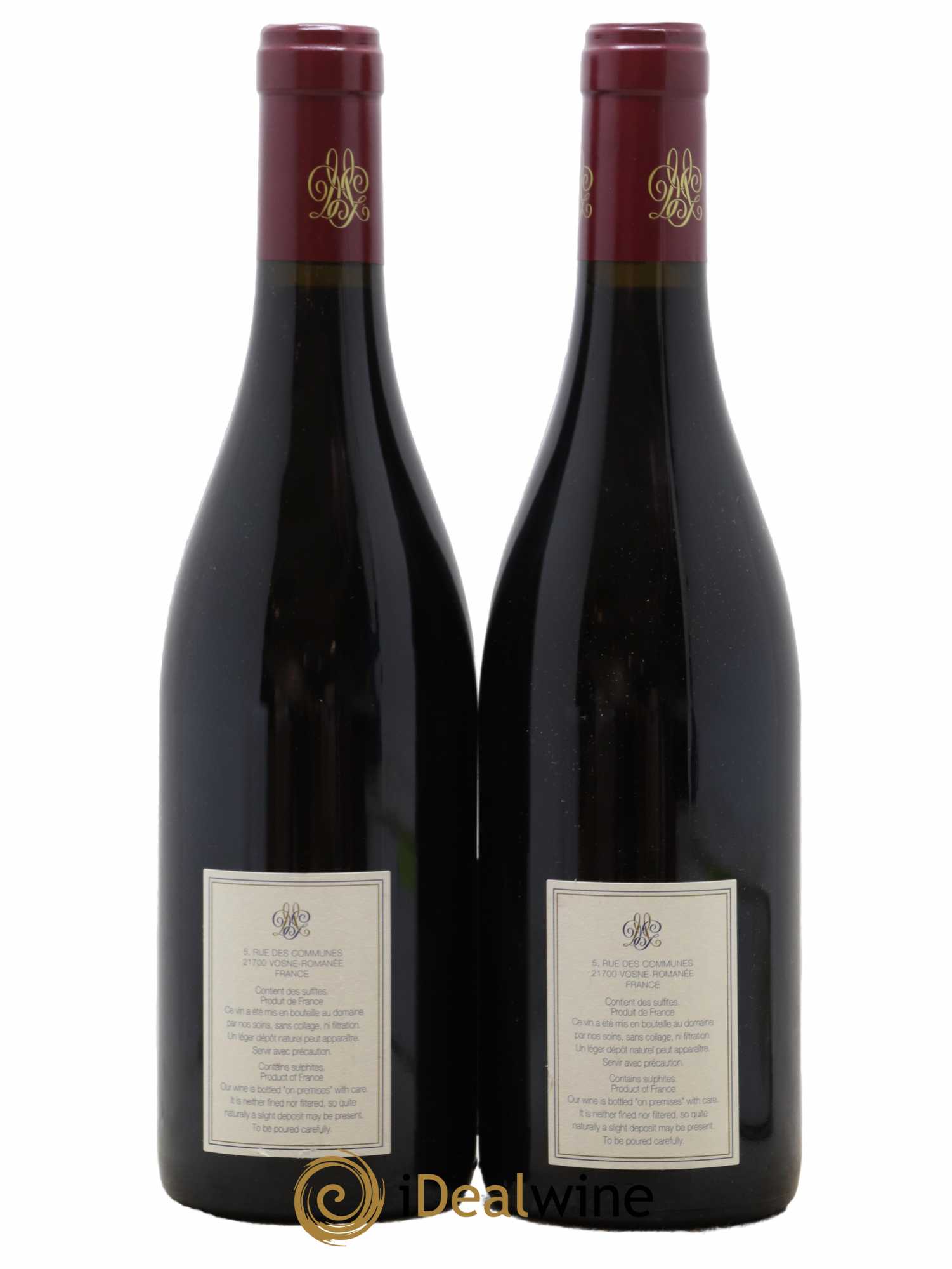 Chambolle-Musigny 1er Cru Les Feusselottes Mugneret-Gibourg (Domaine) 2018 - Lot de 2 bouteilles - 1