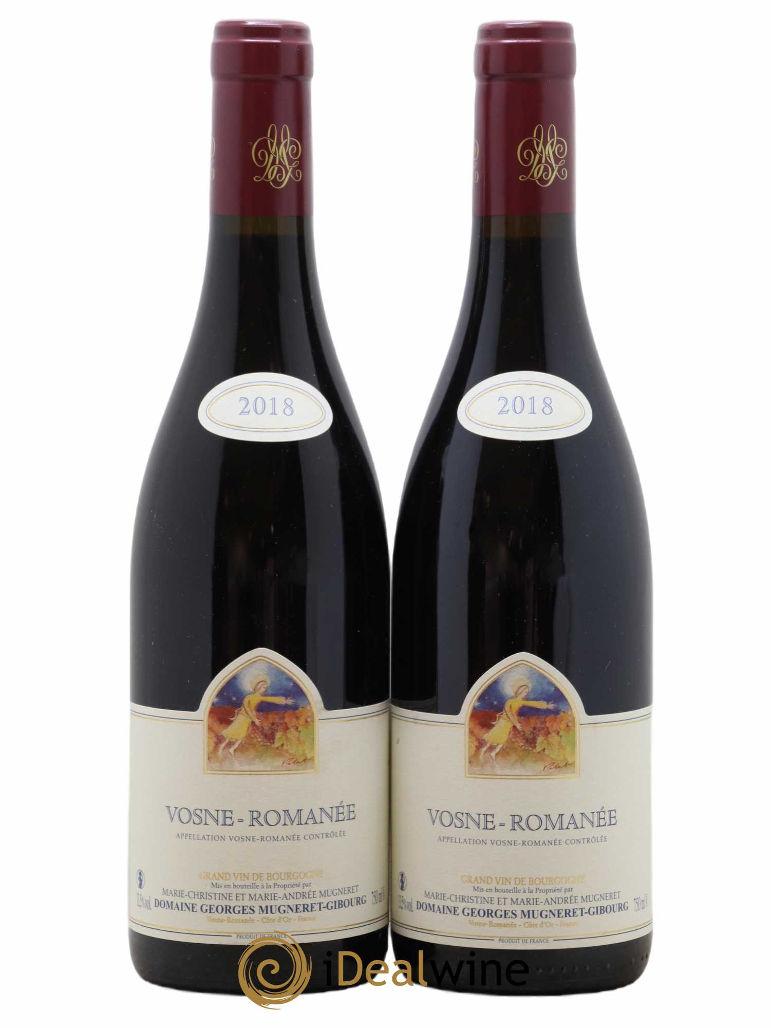 Vosne-Romanée Mugneret-Gibourg (Domaine) 2018 - Lot de 2 bouteilles - 0