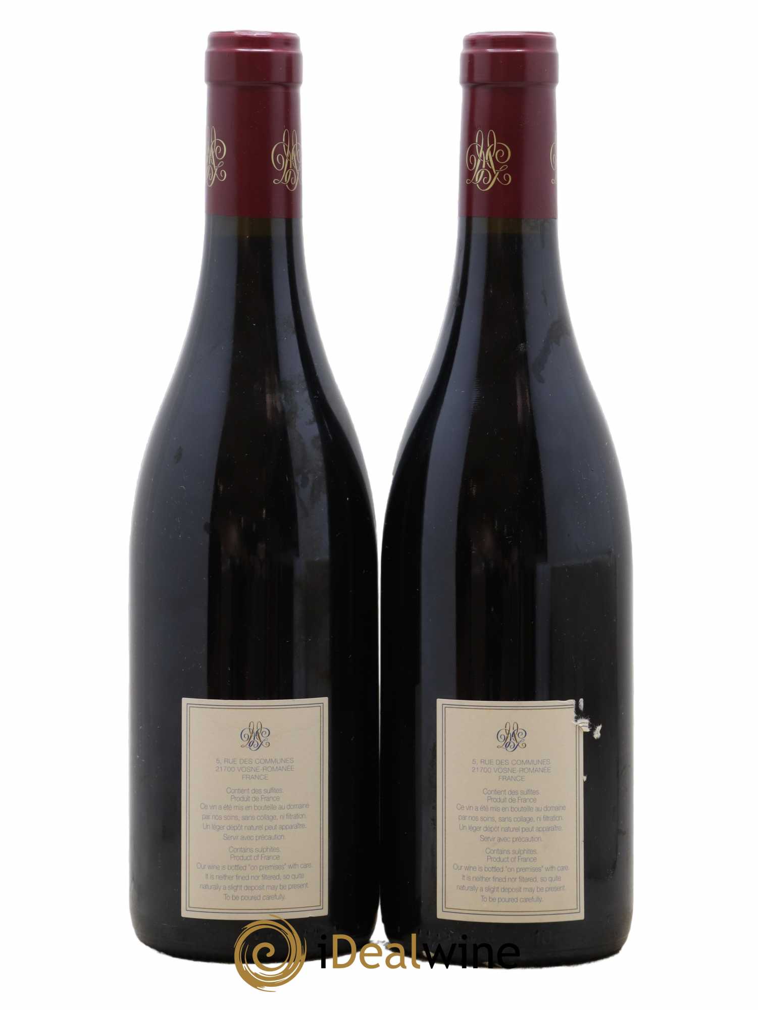 Clos de Vougeot Grand Cru Georges Mugneret-Gibourg (Domaine) 2013 - Lot de 2 bouteilles - 1