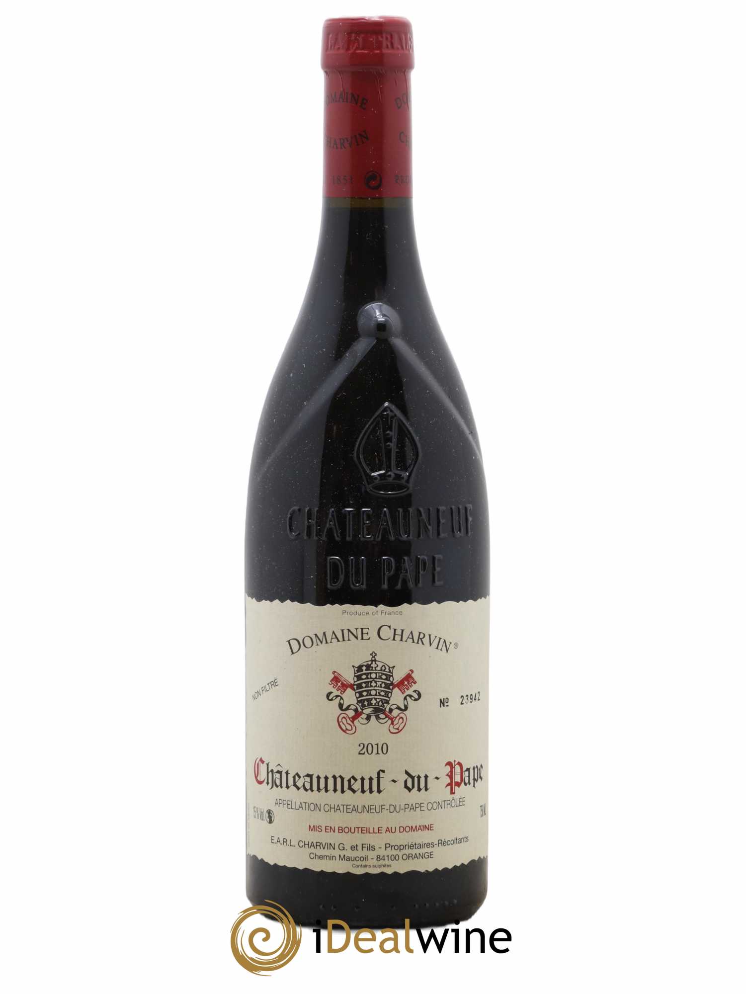 Châteauneuf-du-Pape Charvin (Domaine) 2010 - Lot de 1 bouteille - 0