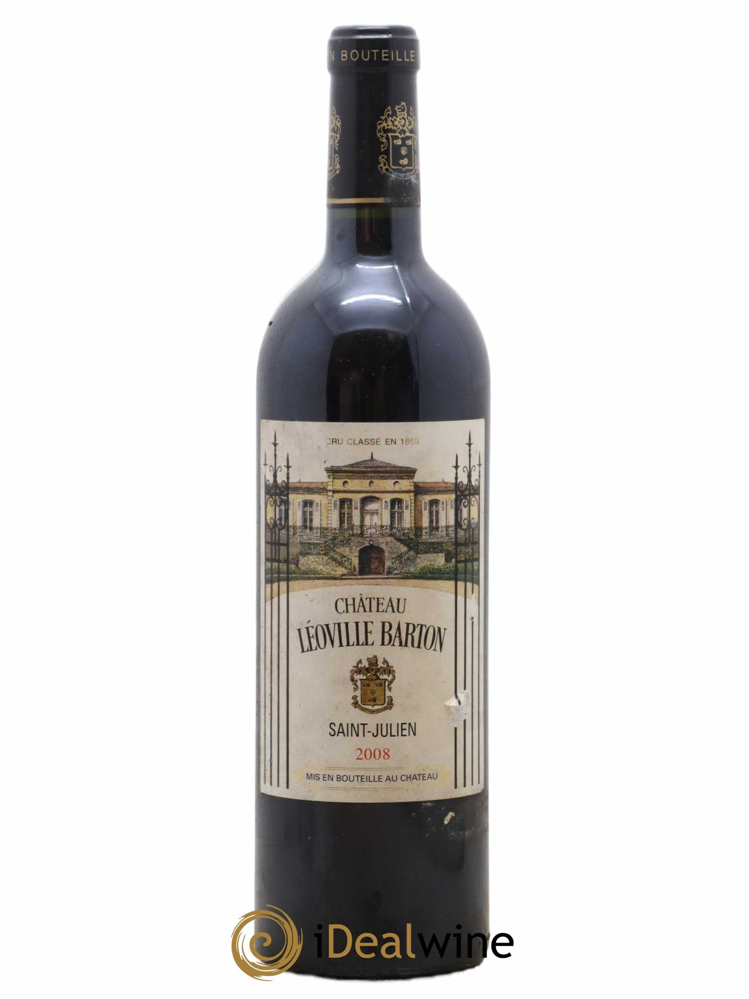 Château Léoville Barton 2ème Grand Cru Classé 2008 - Lot de 1 bouteille - 0