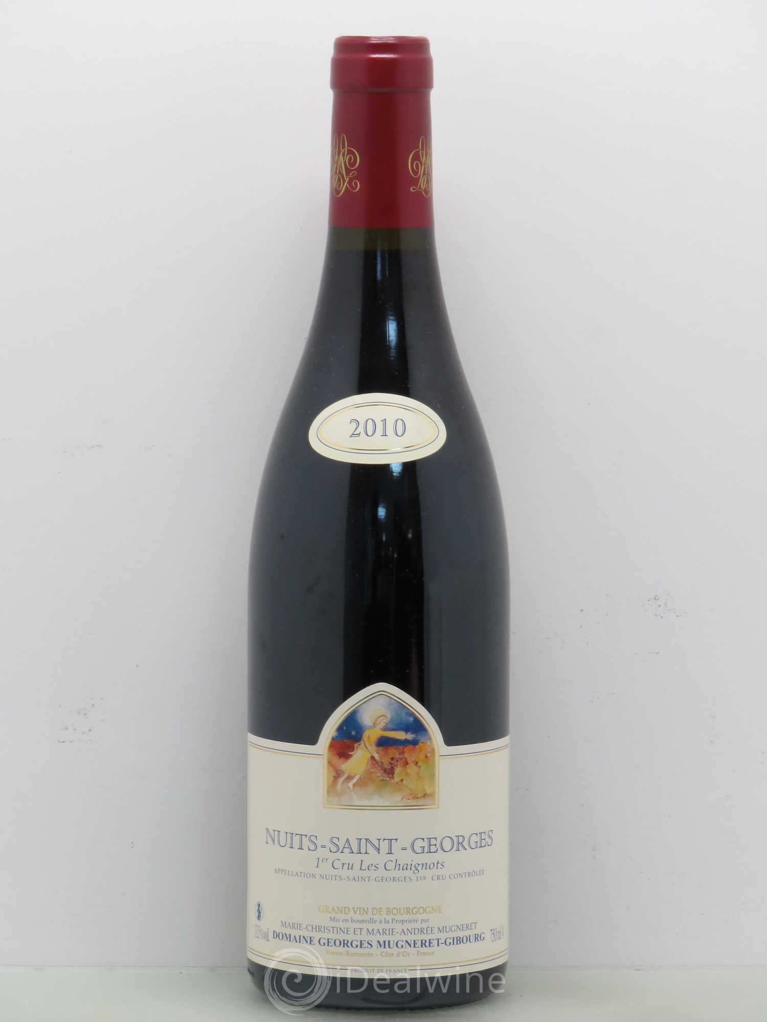 Nuits-Saint-Georges 1er Cru Les Chaignots Mugneret-Gibourg (Domaine) 2010 - Lot de 1 bouteille - 0