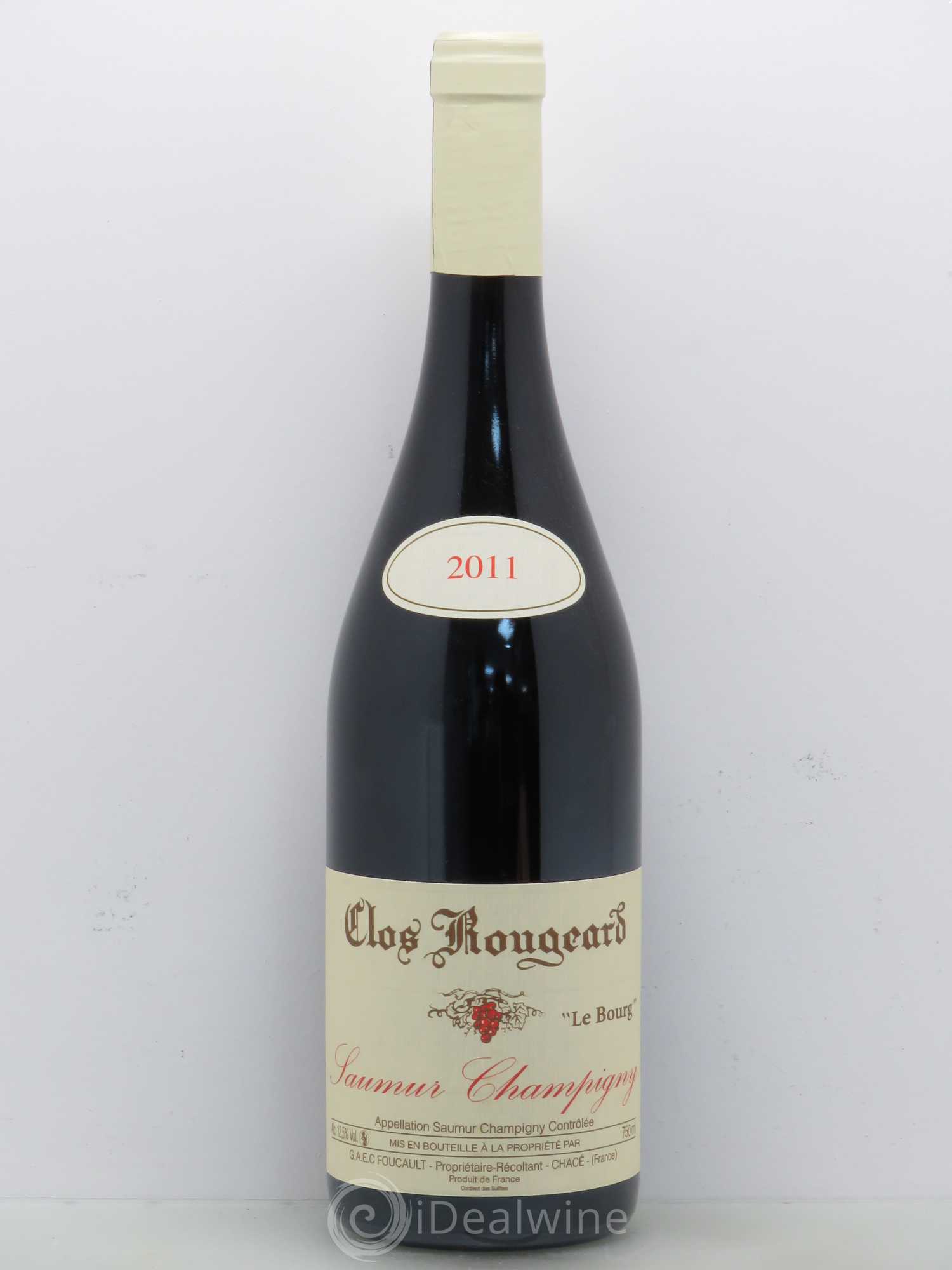 Saumur-Champigny Le Bourg Clos Rougeard 2011 - Lot de 1 bouteille - 0
