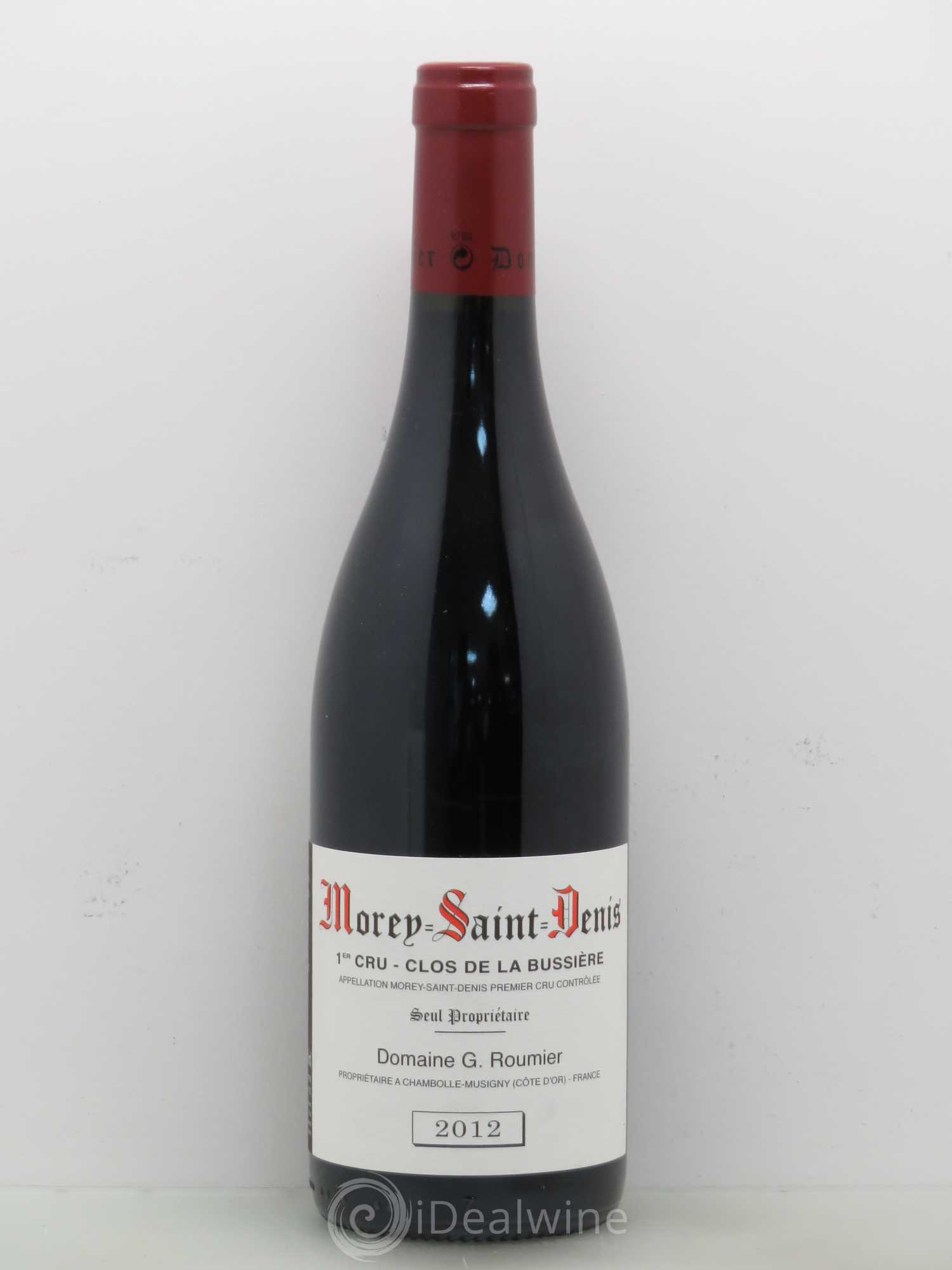 Morey-Saint-Denis 1er Cru Clos de la Bussière Georges Roumier (Domaine) 2012 - Lot de 1 bouteille - 0
