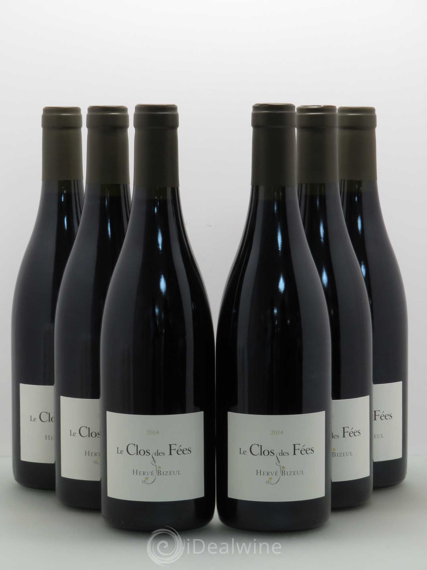 Côtes du Roussillon Villages Clos des Fées Hervé Bizeul 2014 - Lot de 6 bouteilles - 0