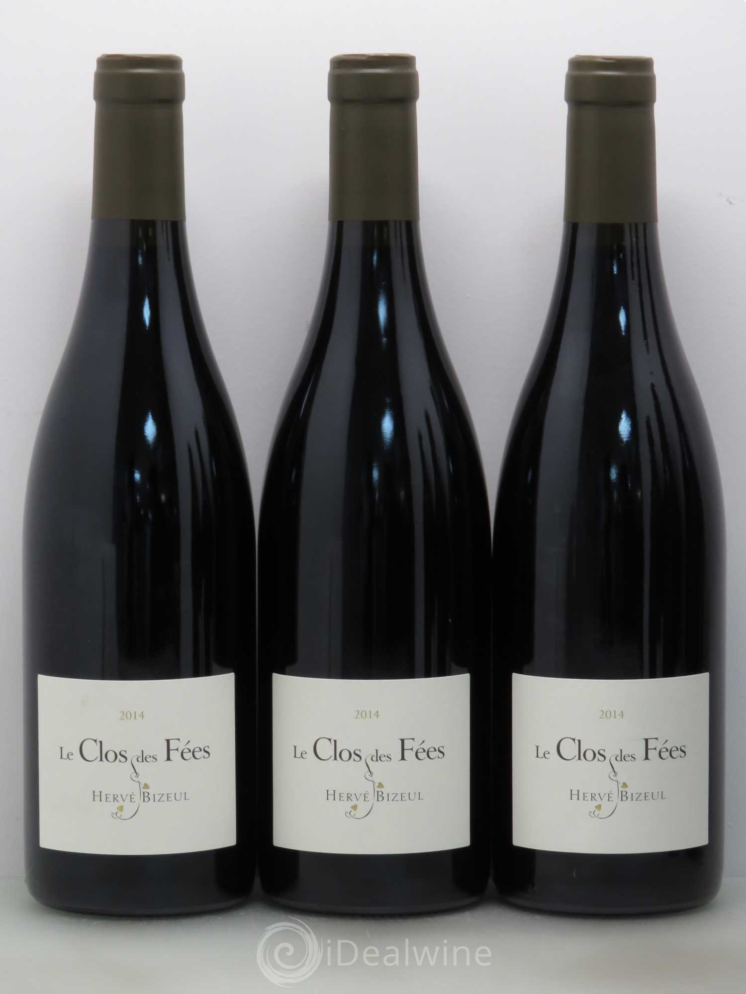 Côtes du Roussillon Villages Clos des Fées Hervé Bizeul 2014 - Lot de 6 bouteilles - 1