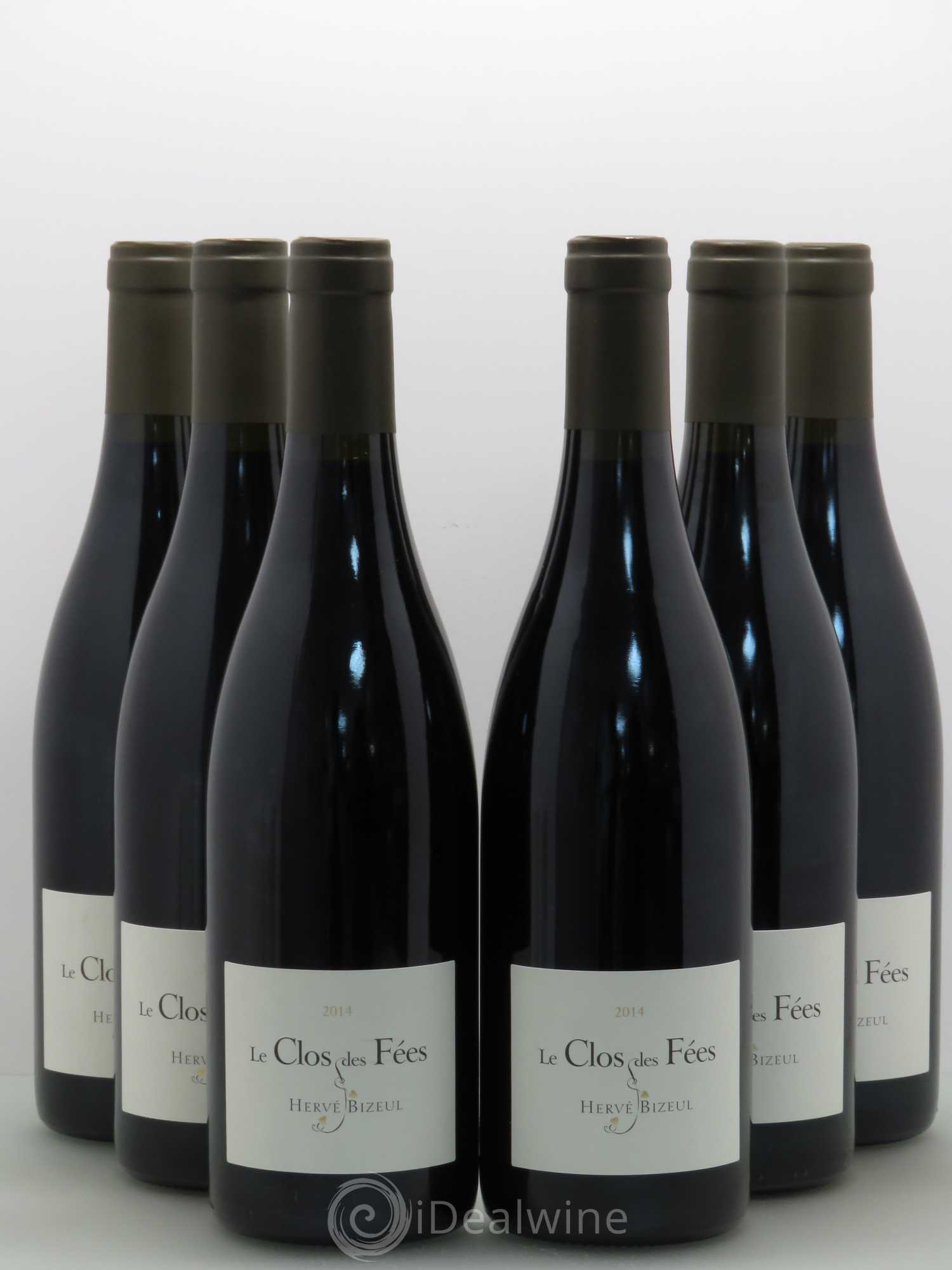 Côtes du Roussillon Villages Clos des Fées Hervé Bizeul 2014 - Lot de 6 bouteilles - 0