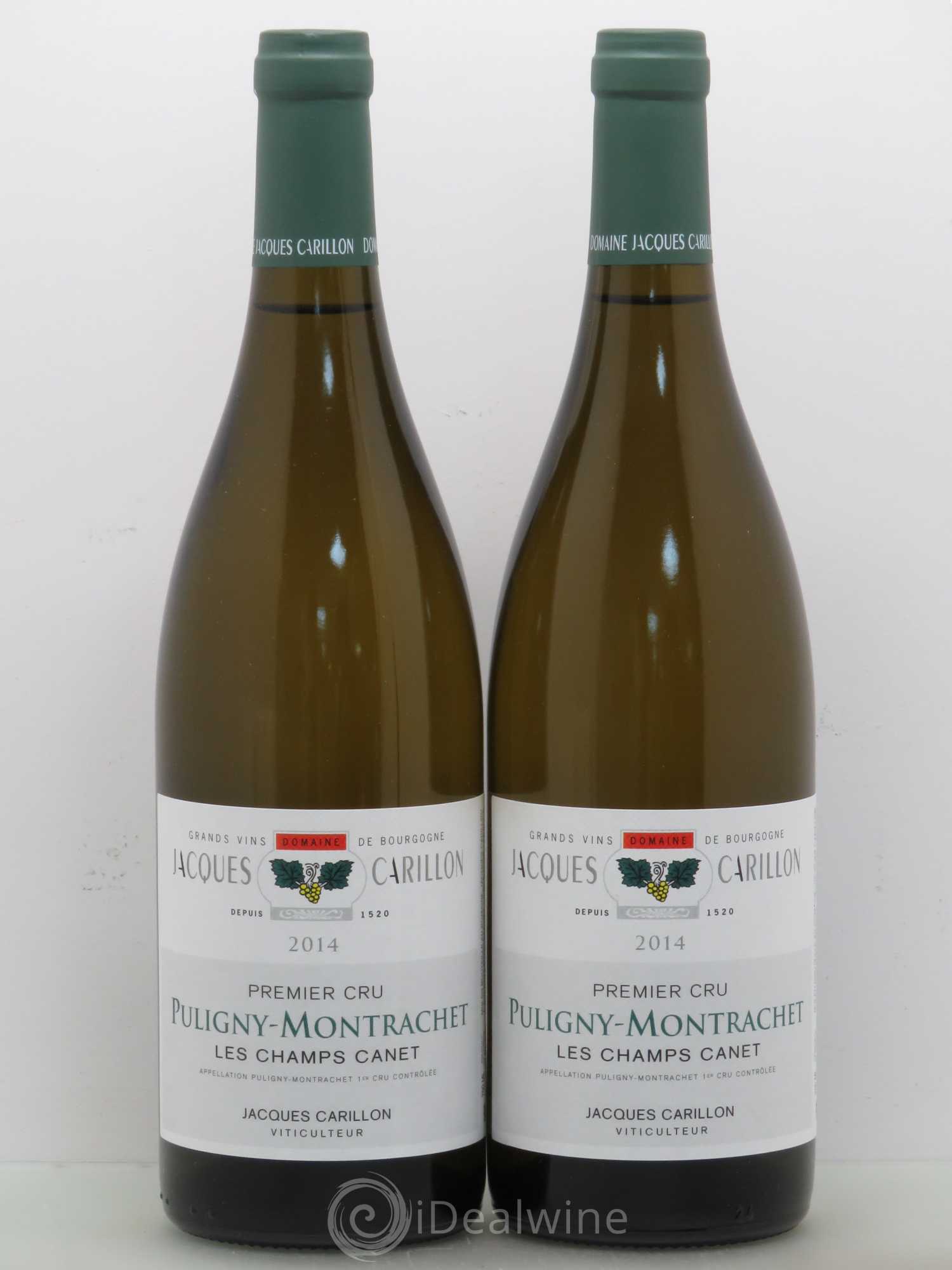 Puligny-Montrachet 1er Cru Champs Canet - Carillon 2014 - Posten von 2 Flaschen - 0