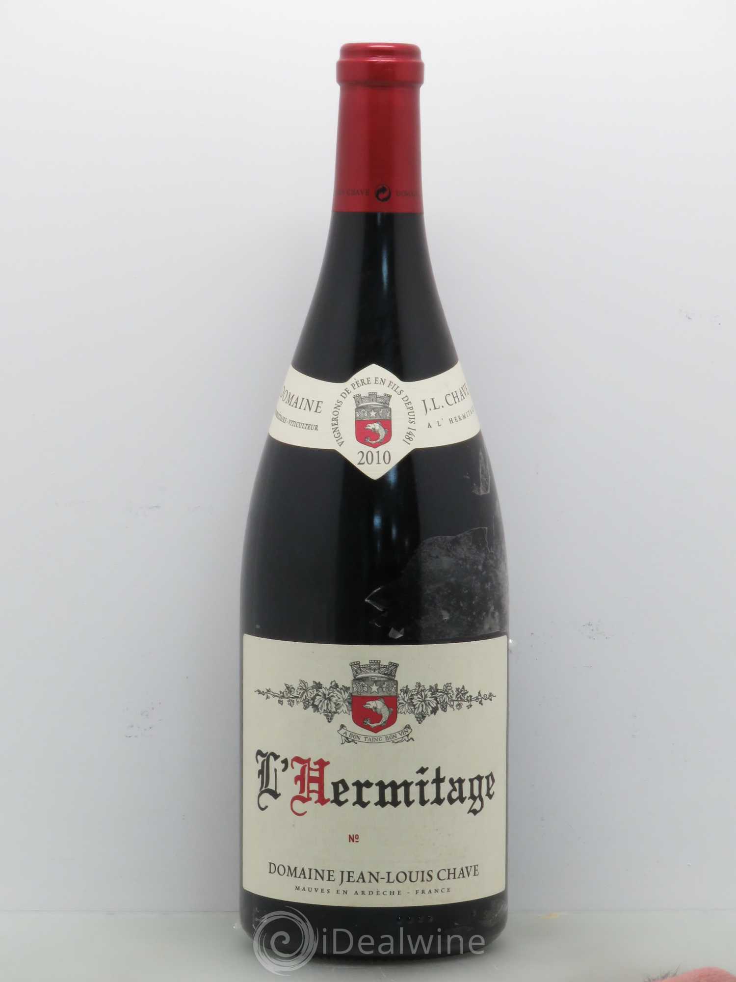 Hermitage Jean-Louis Chave 2010 - Lot de 1 magnum - 0