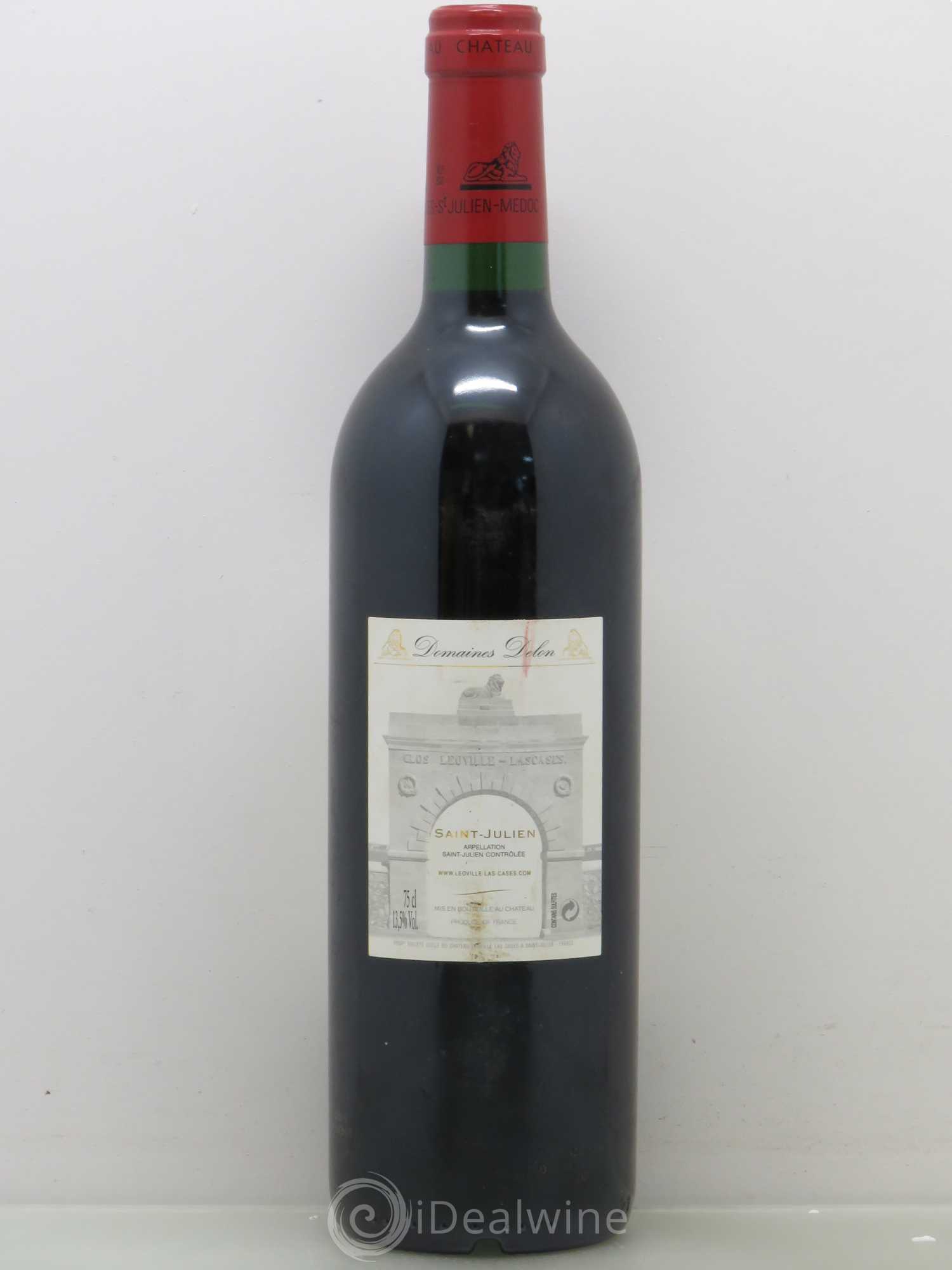 Château Léoville Las Cases 2ème Grand Cru Classé 2002 - Lot de 1 bouteille - 1