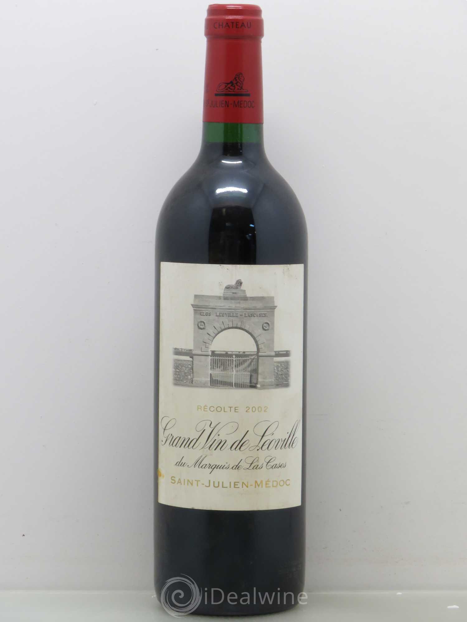 Château Léoville Las Cases 2ème Grand Cru Classé 2002 - Lot de 1 bouteille - 0