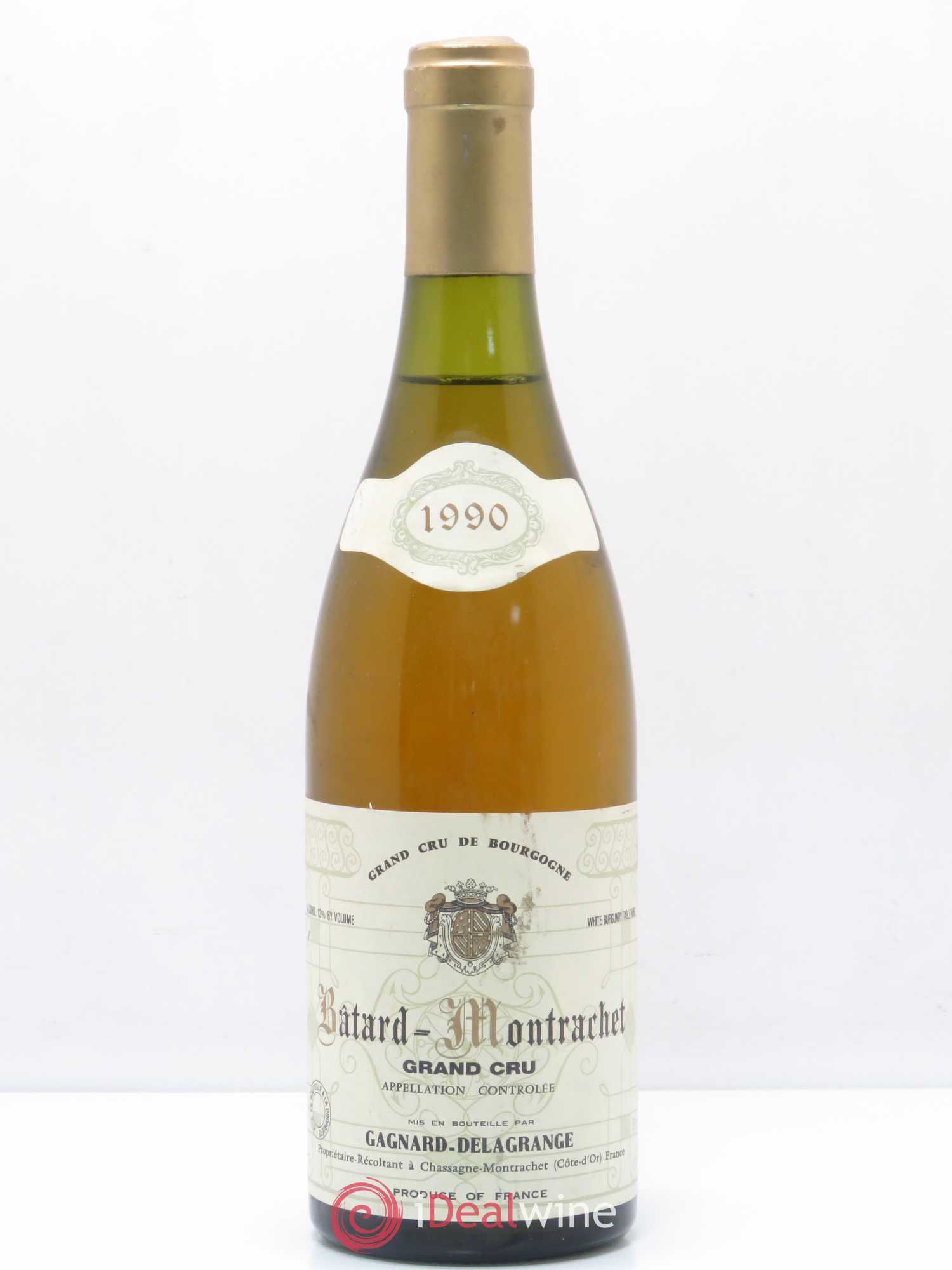 Bâtard-Montrachet Grand Cru Gagnard-Delagrange (Domaine) 1990 - Posten von 1 Flasche - 0