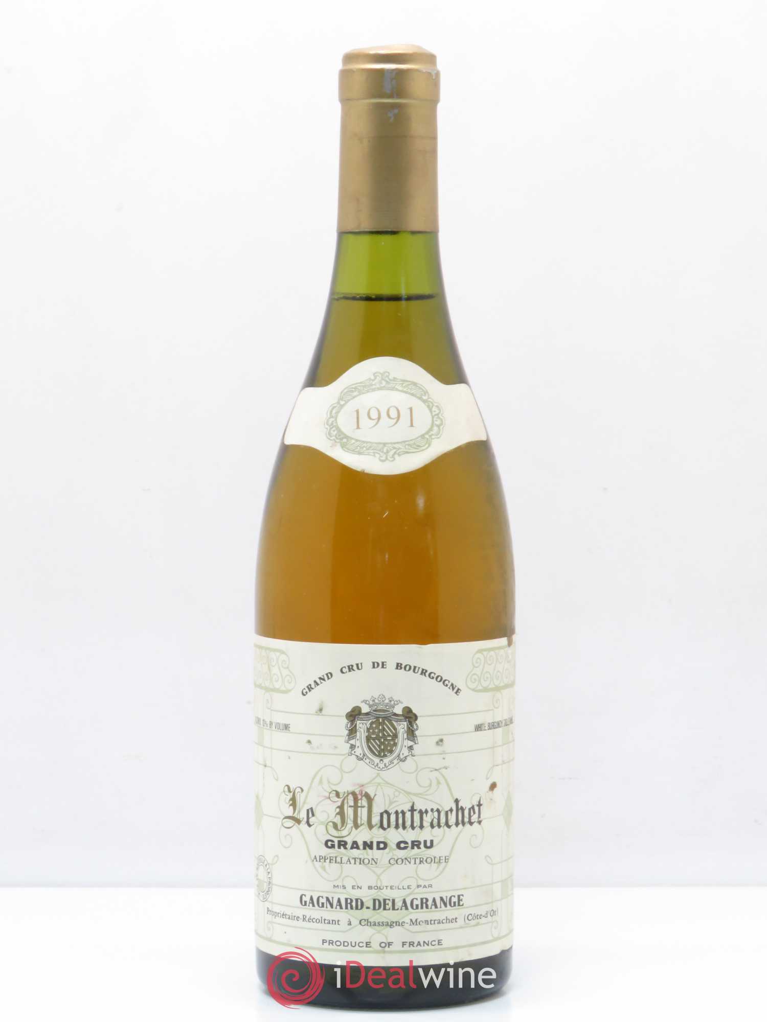 Montrachet Grand Cru Gagnard Delagrange 1991 - Lot de 1 bouteille - 0