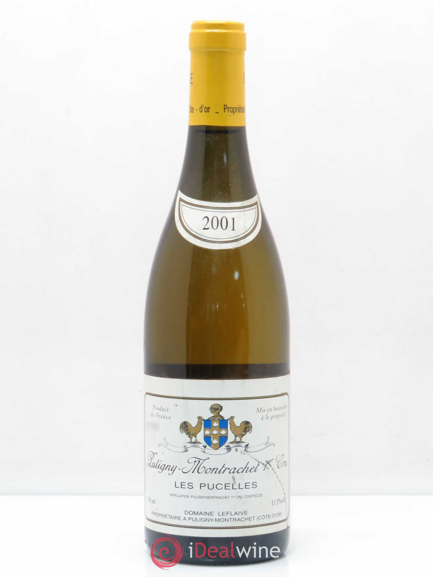 Puligny-Montrachet 1er Cru Les Pucelles Leflaive (Domaine) 2001 - Lot de 1 bouteille - 0