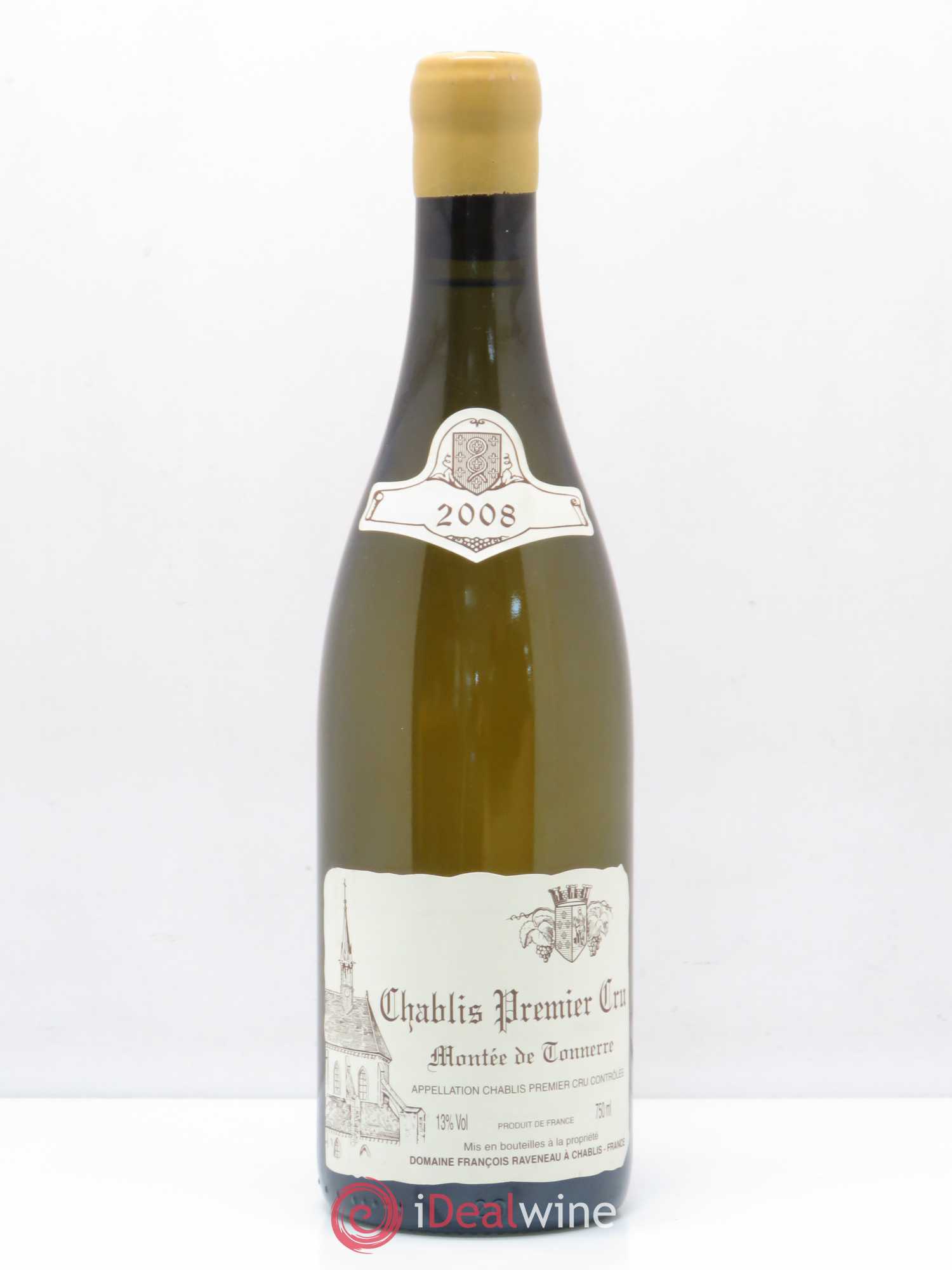Chablis 1er Cru Montée de Tonnerre Raveneau (Domaine) 2008 - Lot de 1 bouteille - 0