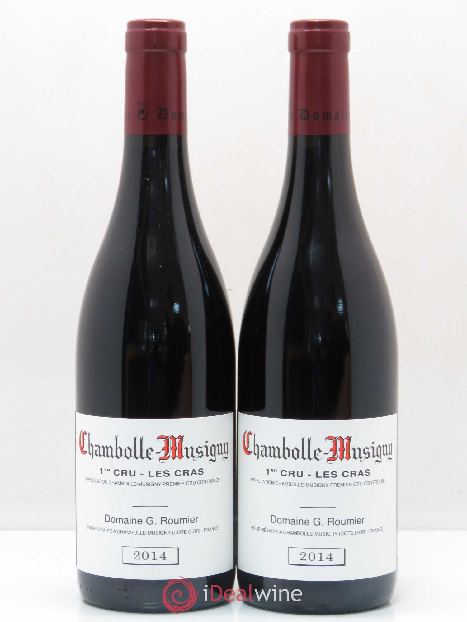 Chambolle-Musigny 1er Cru Les Cras Georges Roumier (Domaine) 2014 - Lot de 2 bouteilles - 0