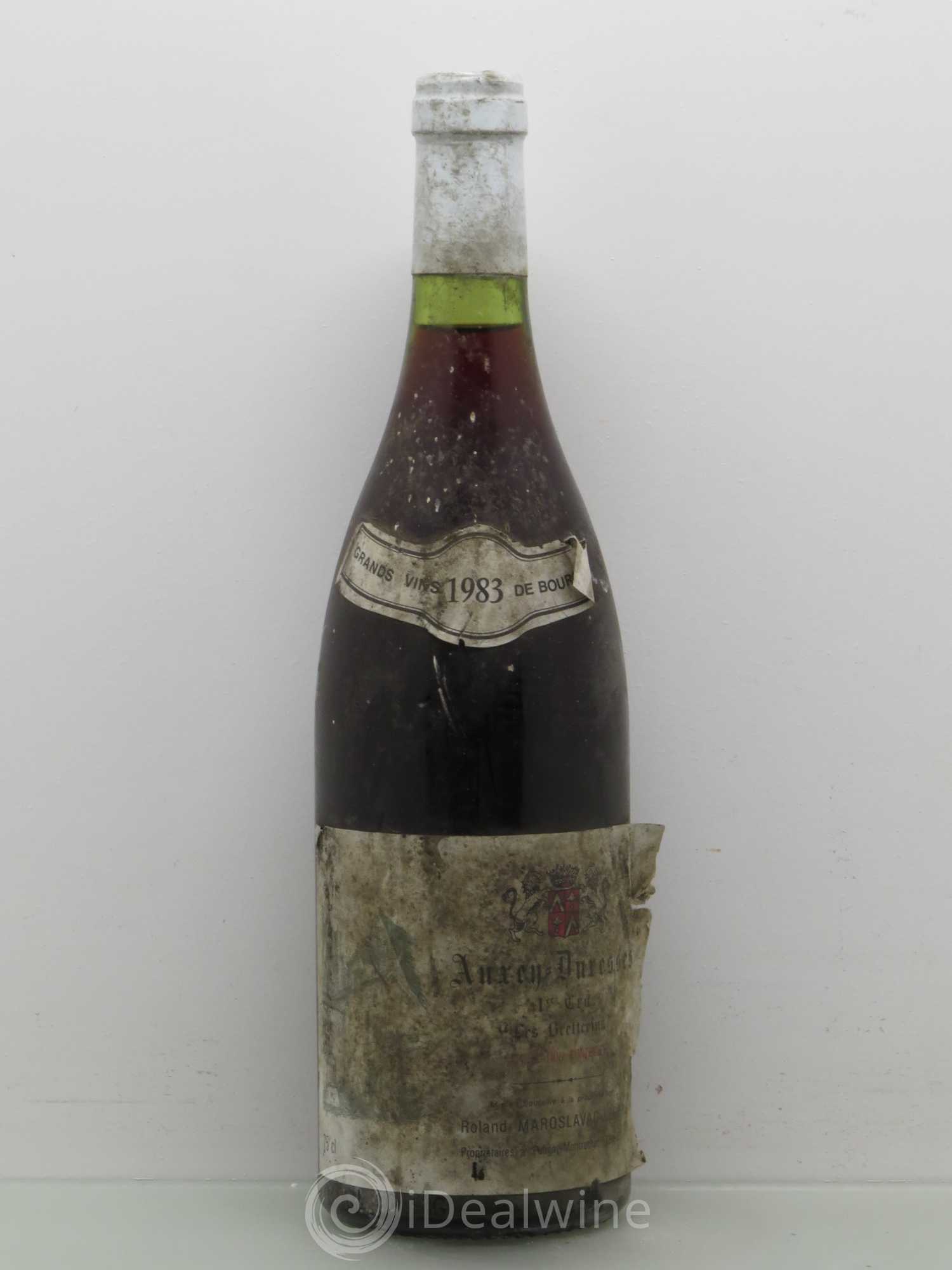 Auxey-Duresses 1er Cru les Bretterins Maroslavac 1983 - Posten von 1 Flasche - 0