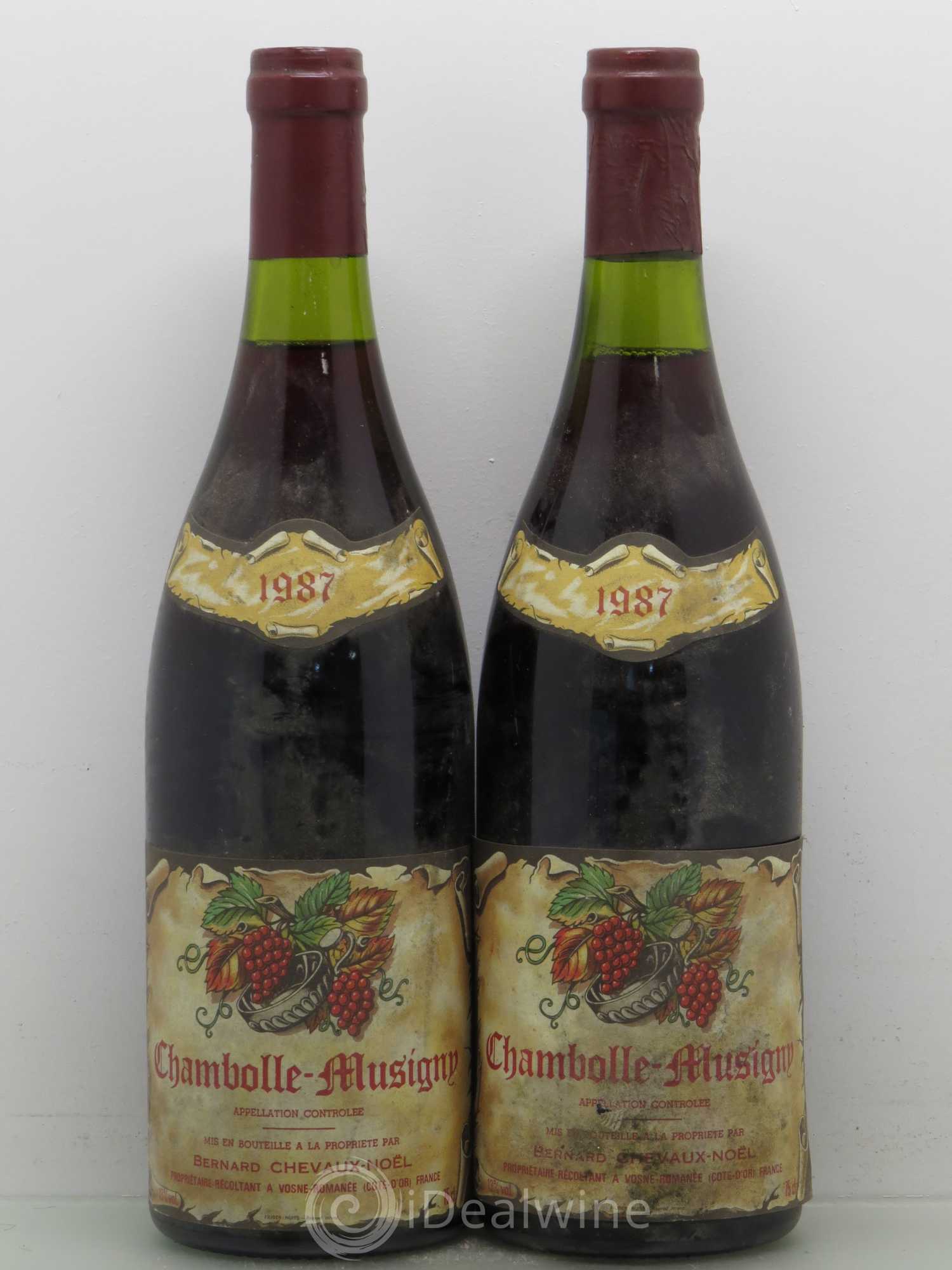 Chambolle-Musigny Chevaux Noel 1987 - Posten von 2 Flaschen - 0