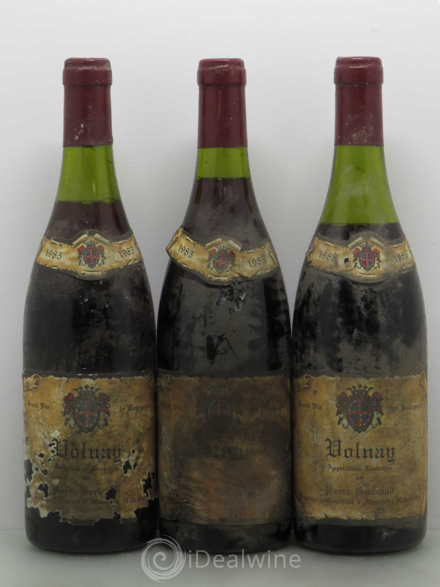 Volnay Gerbault 1985 - Posten von 3 Flaschen - 0