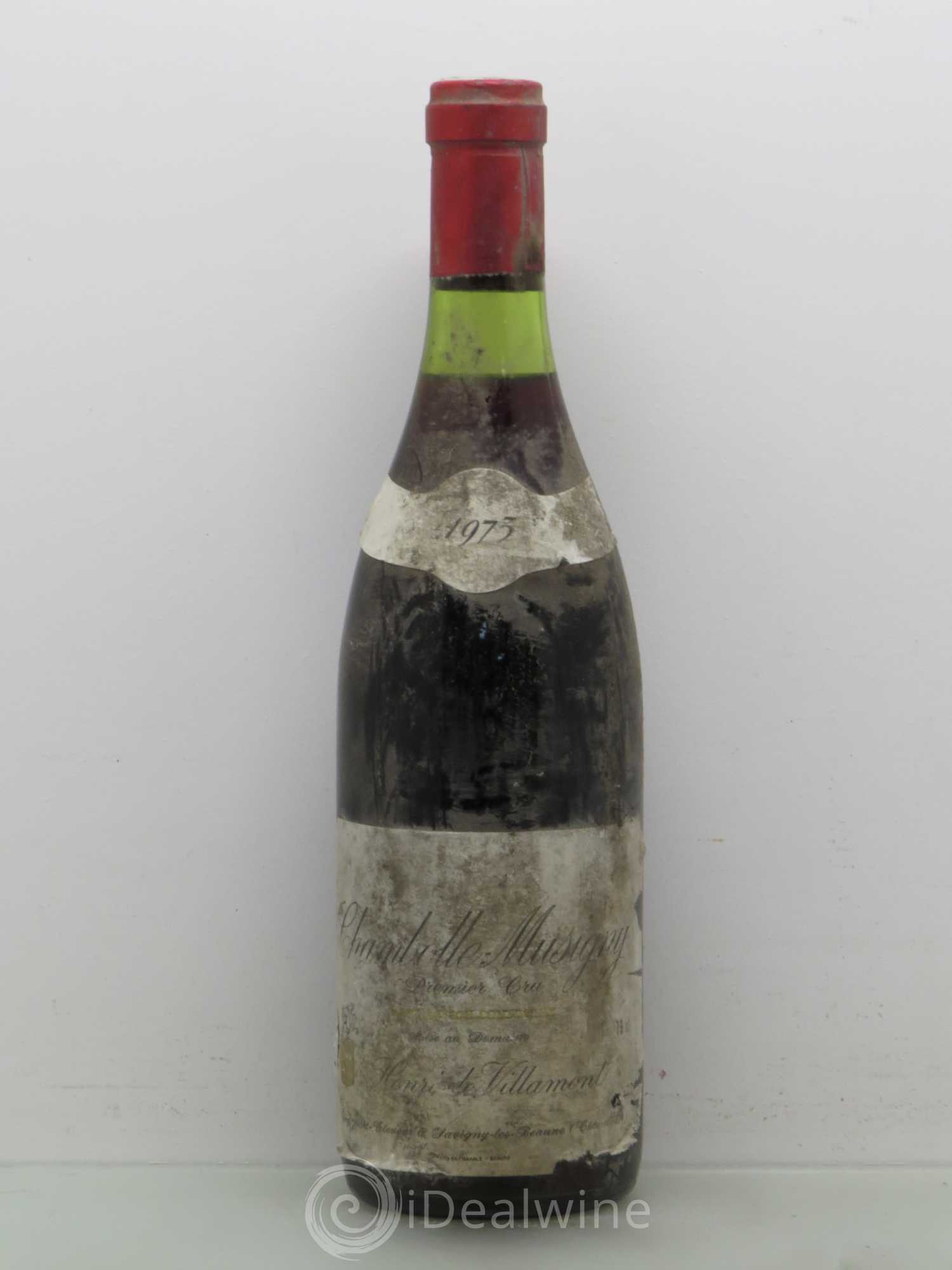 Chambolle-Musigny 1er cru Henri De Villamont 1973 - Posten von 1 Flasche - 0