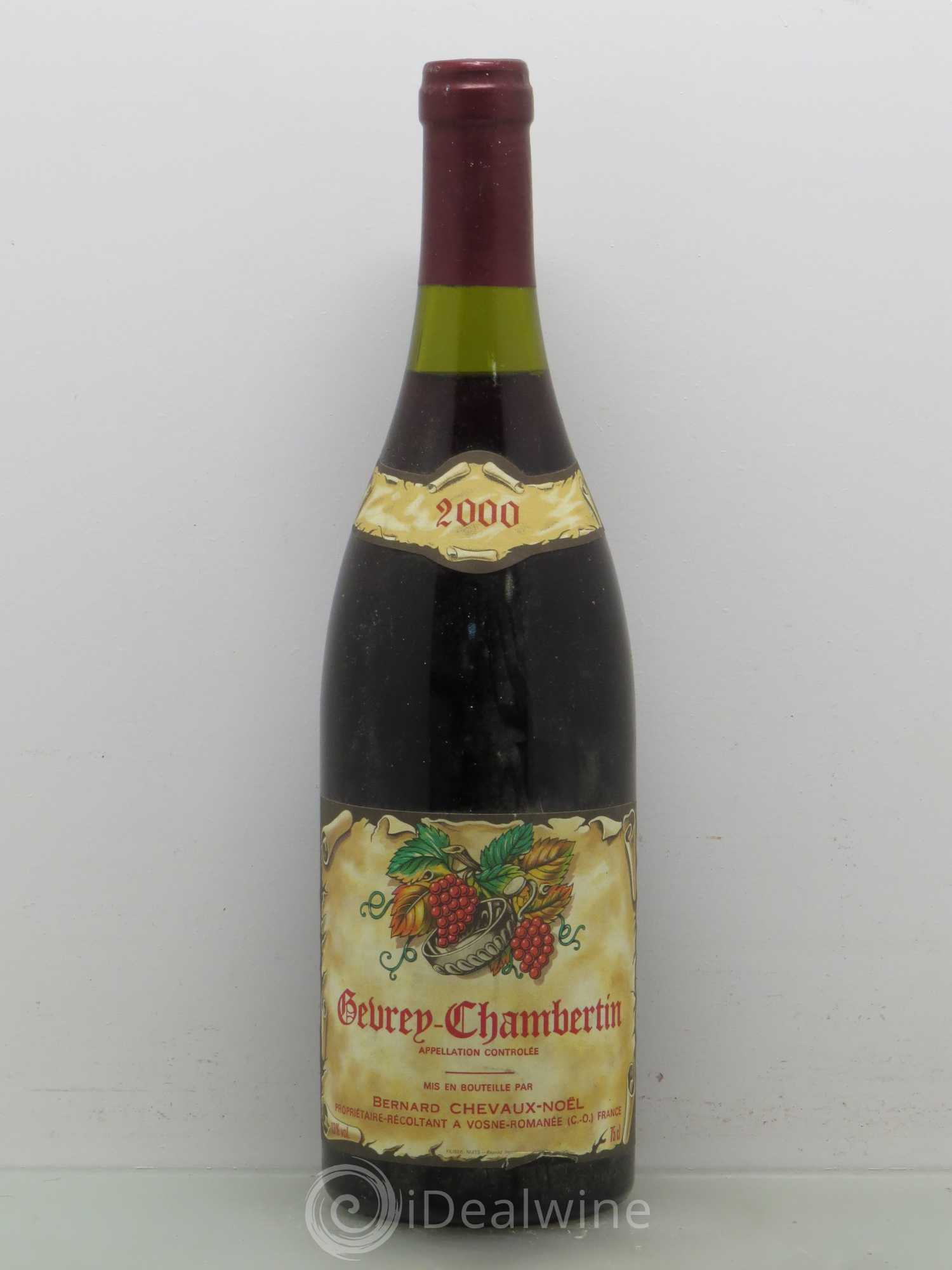 Gevrey-Chambertin Bernard Chevaux Noel 2000 - Posten von 1 Flasche - 0