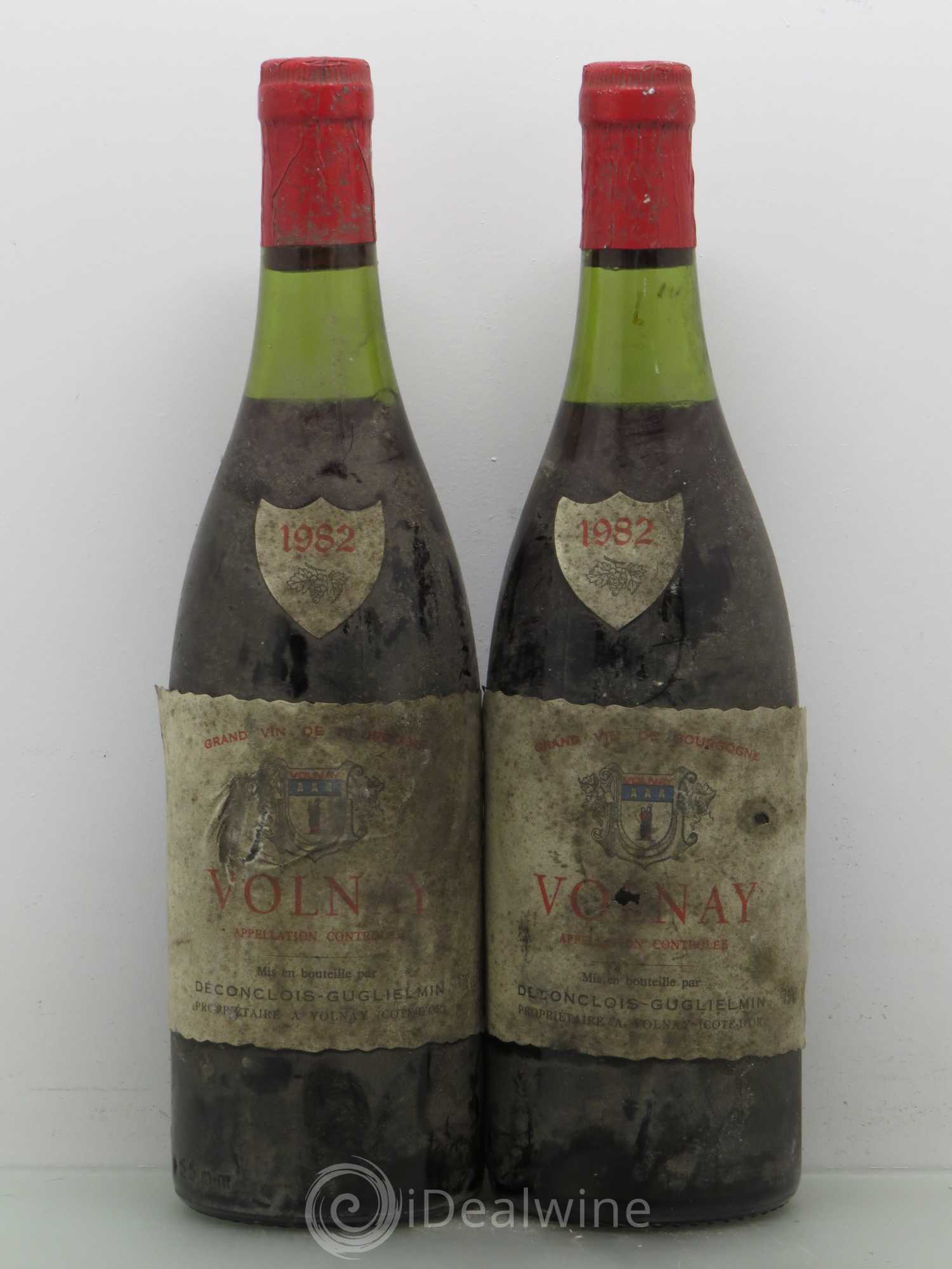 Volnay Deconclois Guglielmin (sans prix de réserve) 1982 - Posten von 2 Flaschen - 0