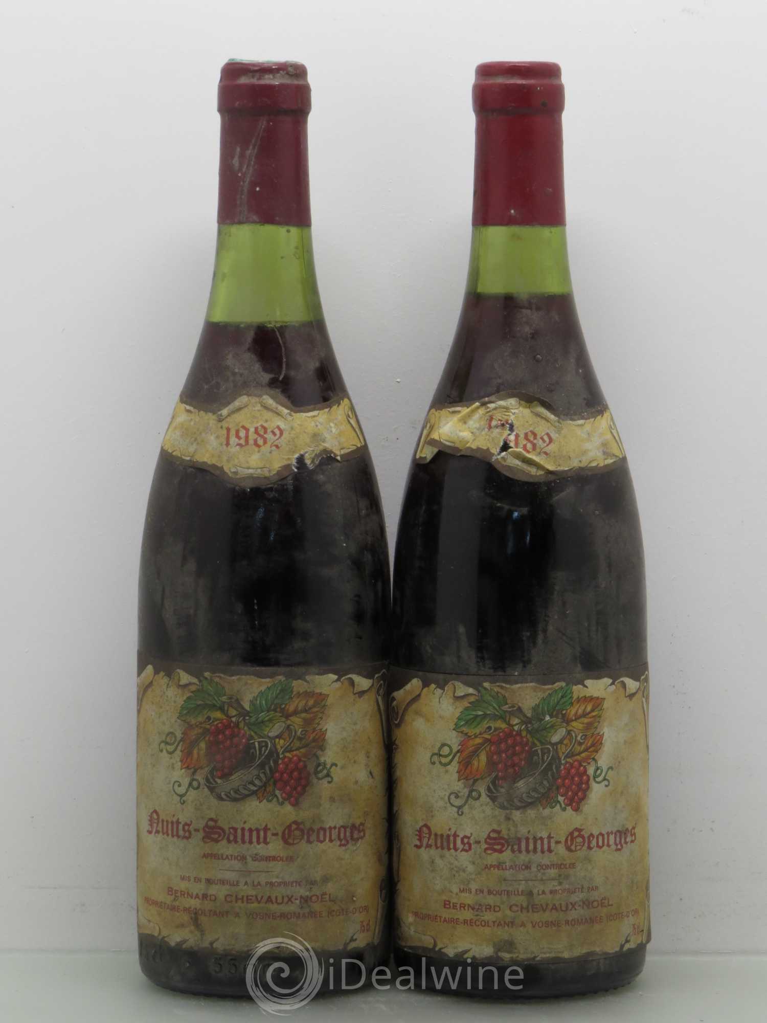 Nuits-Saint-Georges Chevaux Noël (sans prix de réserve) 1982 - Posten von 2 Flaschen - 0