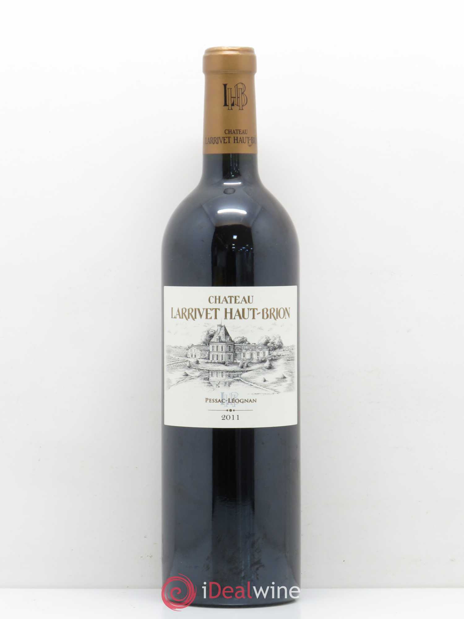 Château Larrivet Haut-Brion 2011 - Lot de 1 bouteille - 0
