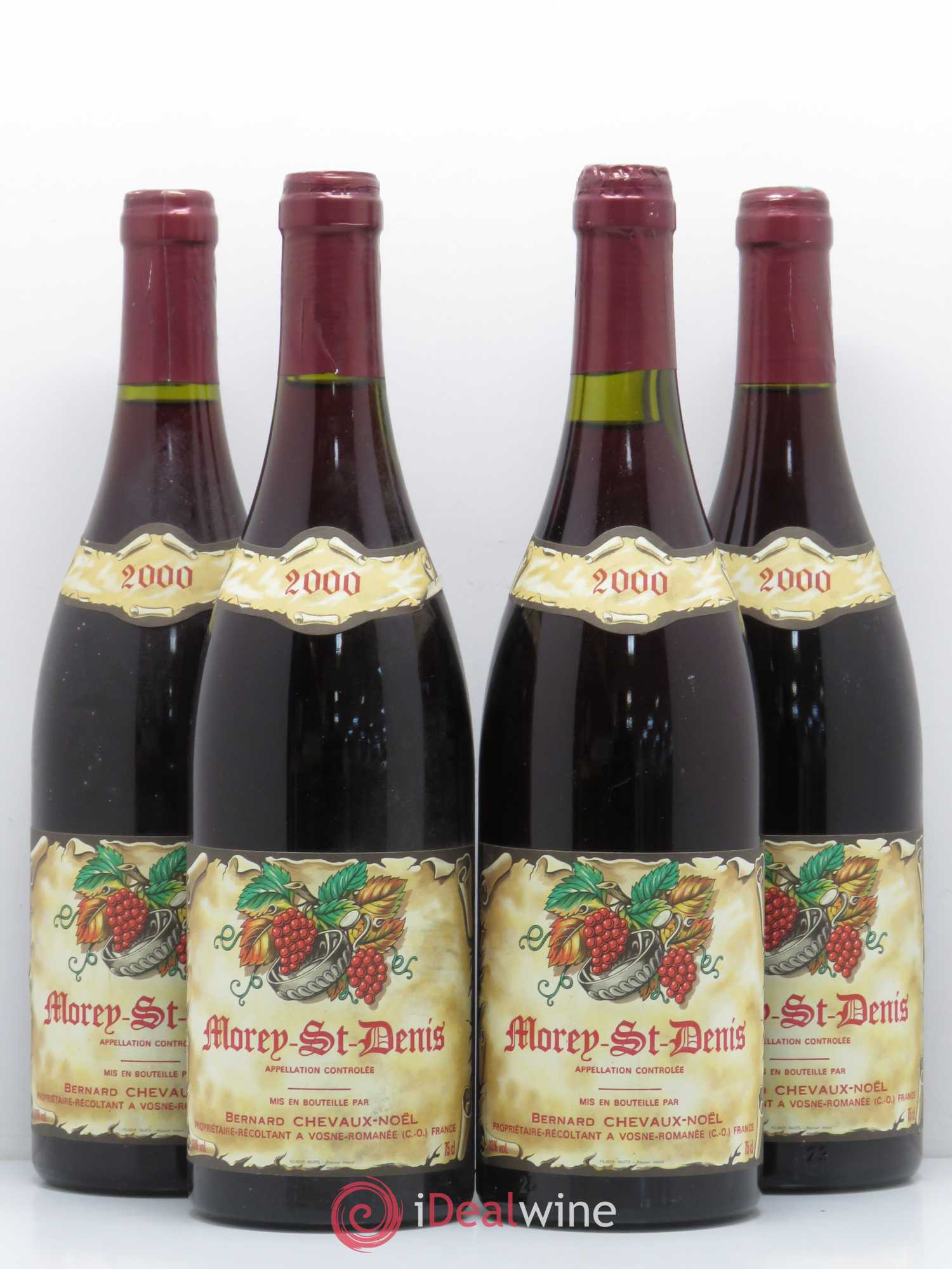 Morey-Saint-Denis Chevaux Noel 2000 - Posten von 4 Flaschen - 0
