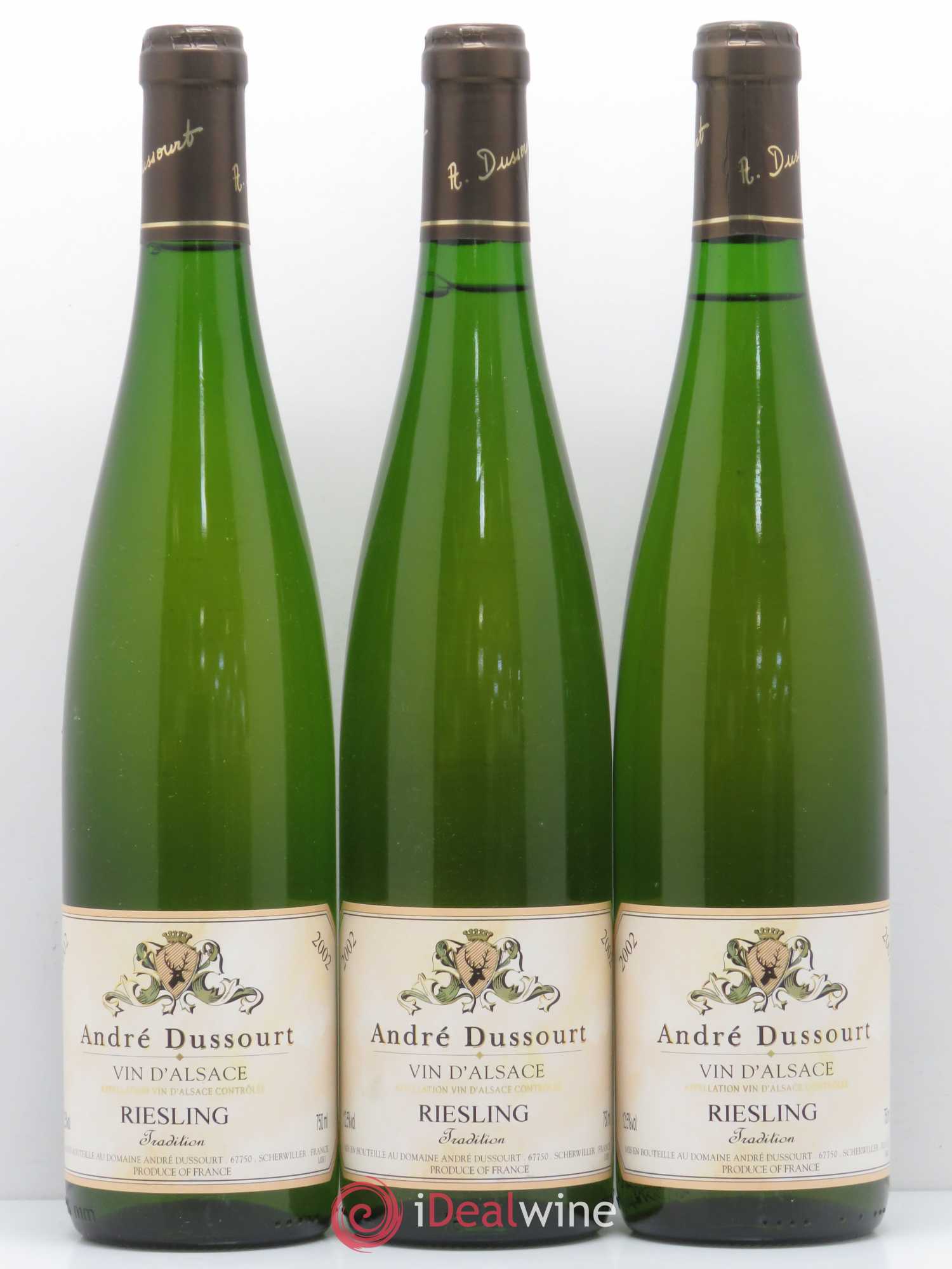 Riesling Dussourt (sans prix de réserve) 2002 - Posten von 3 Flaschen - 0