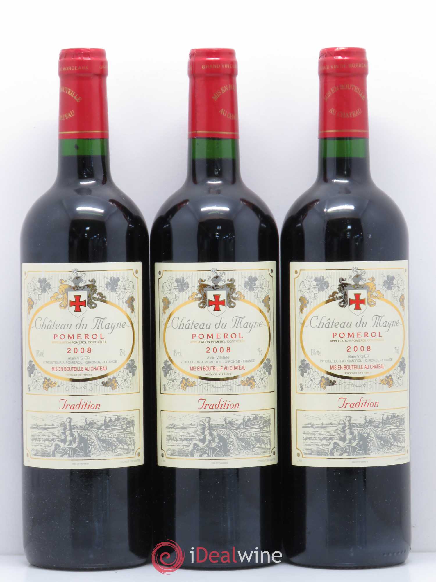 Pomerol Château du Mayne 2008 - Lot de 6 bouteilles - 2