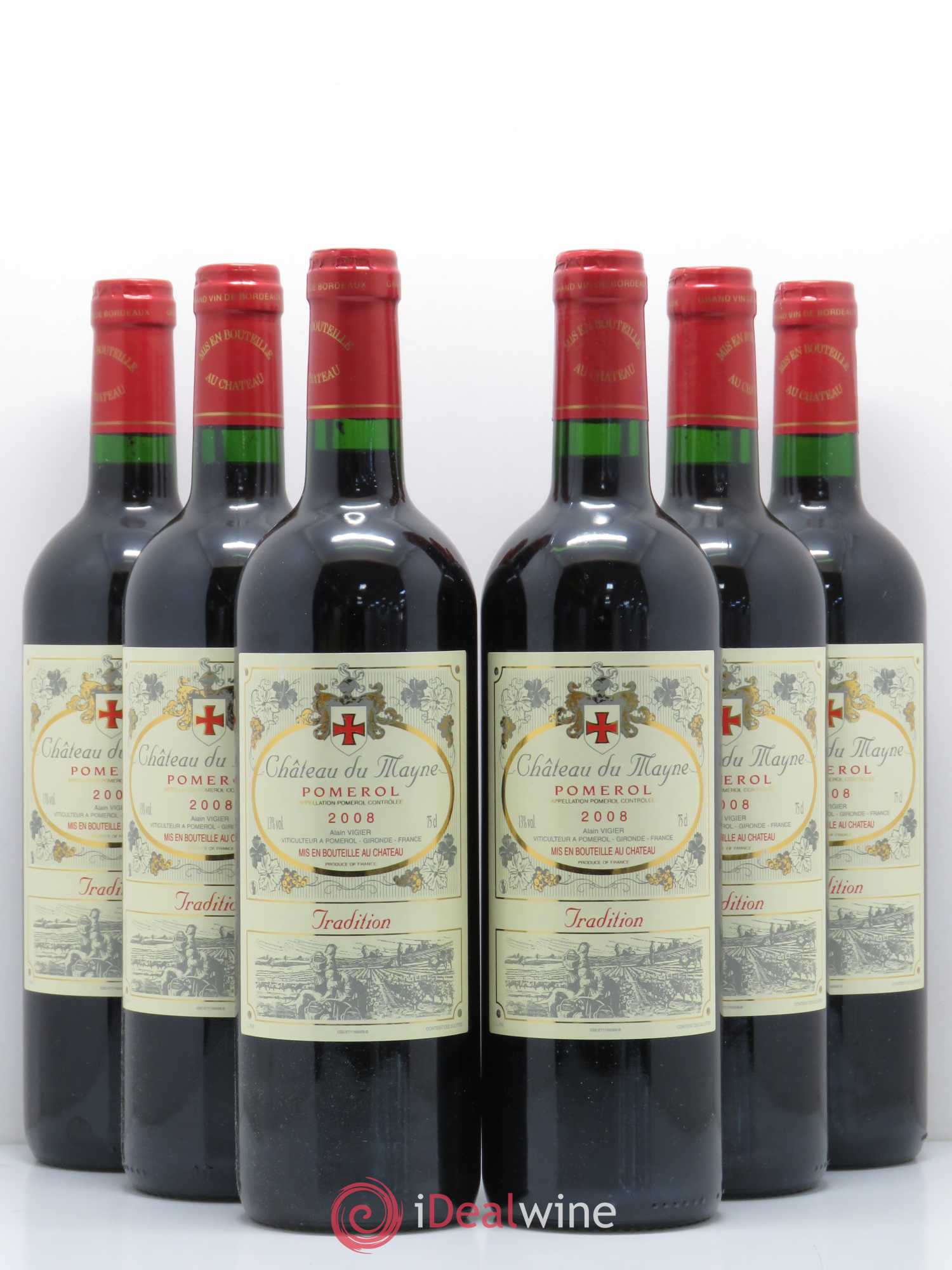 Pomerol Château du Mayne 2008 - Lot de 6 bouteilles - 0