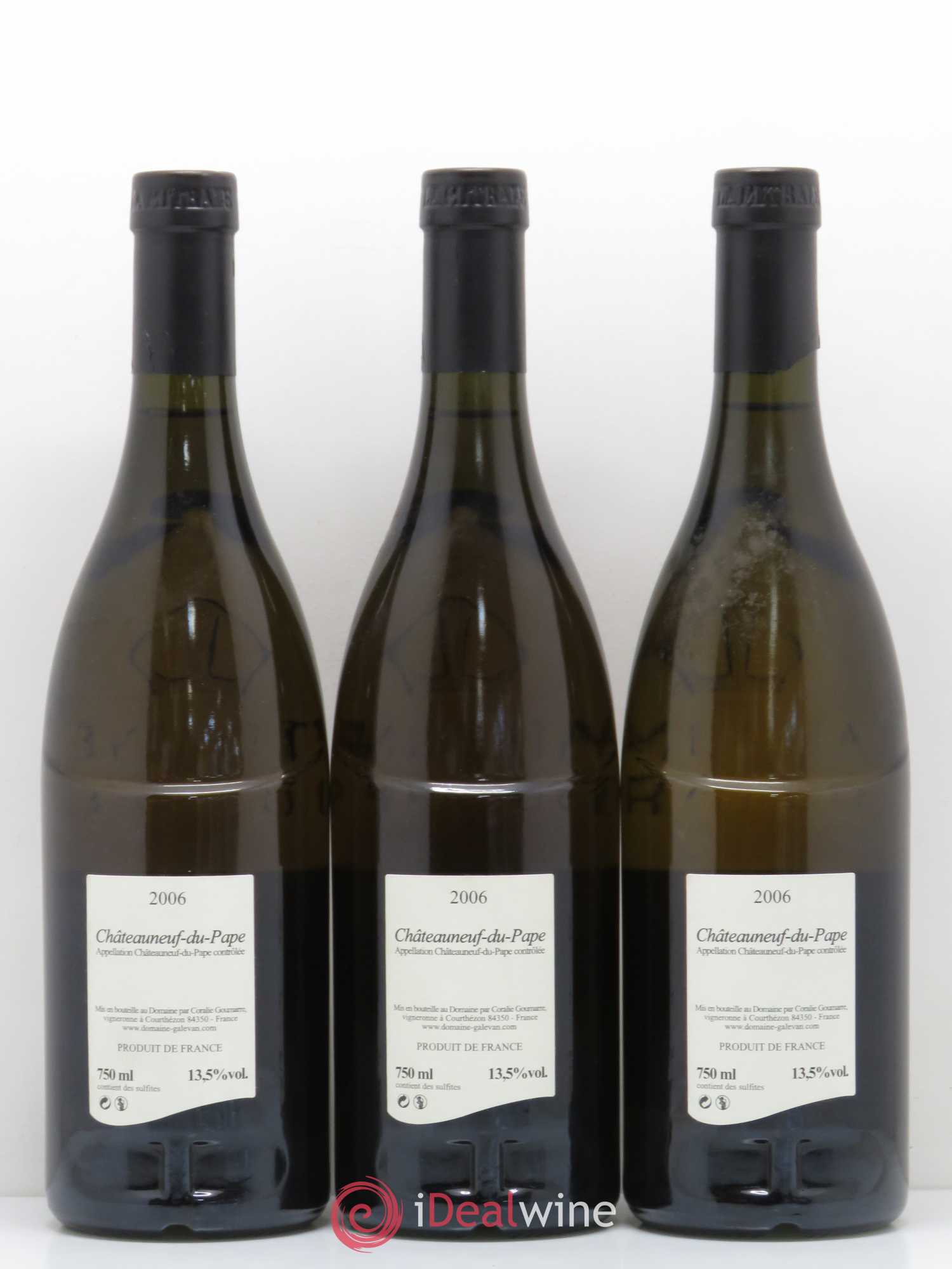 Châteauneuf-du-Pape Domaine Galevan 2006 - Posten von 3 Flaschen - 1