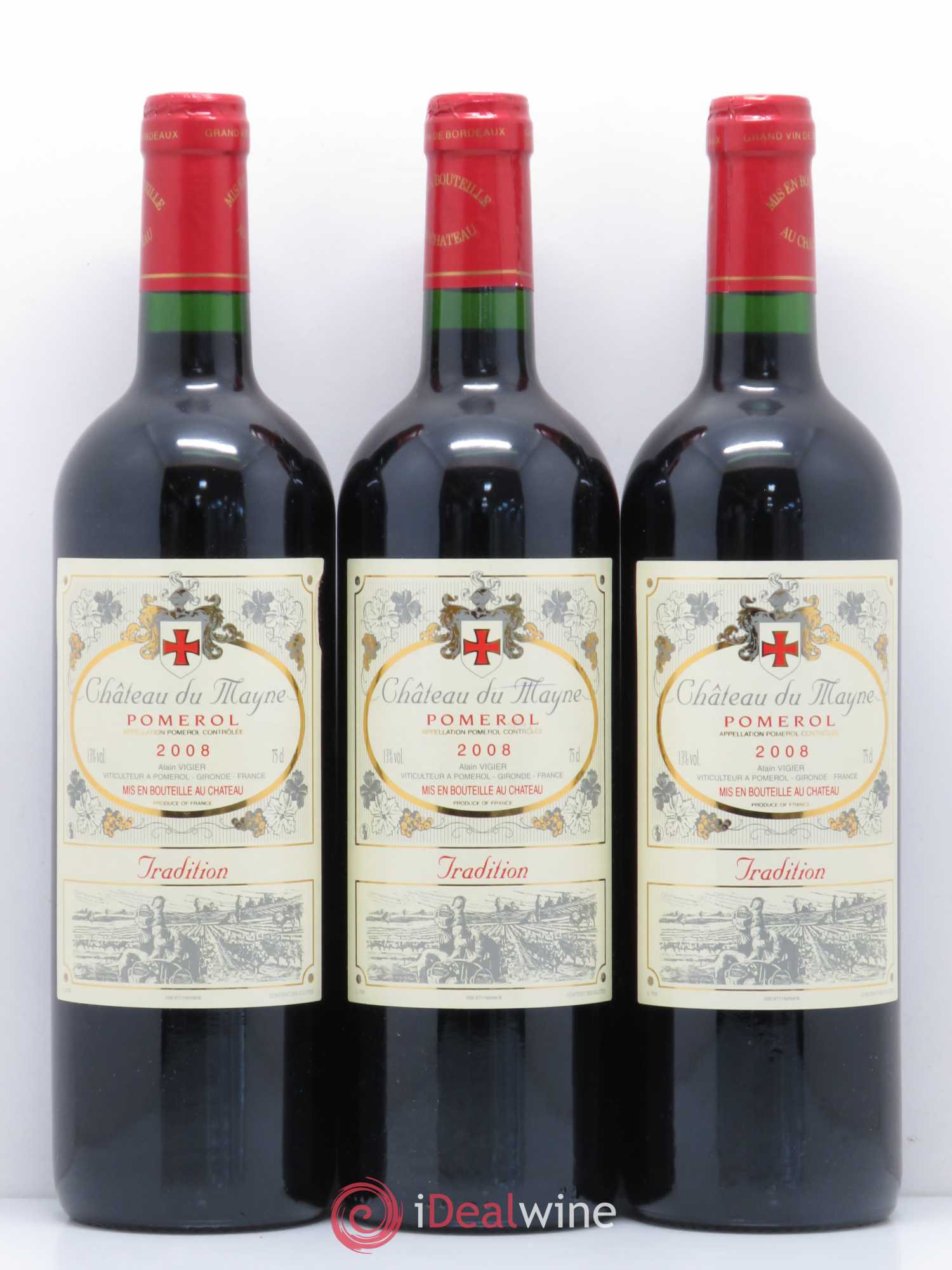 Pomerol Château du Mayne (sans prix de réserve) 2008 - Posten von 12 Flaschen - 1