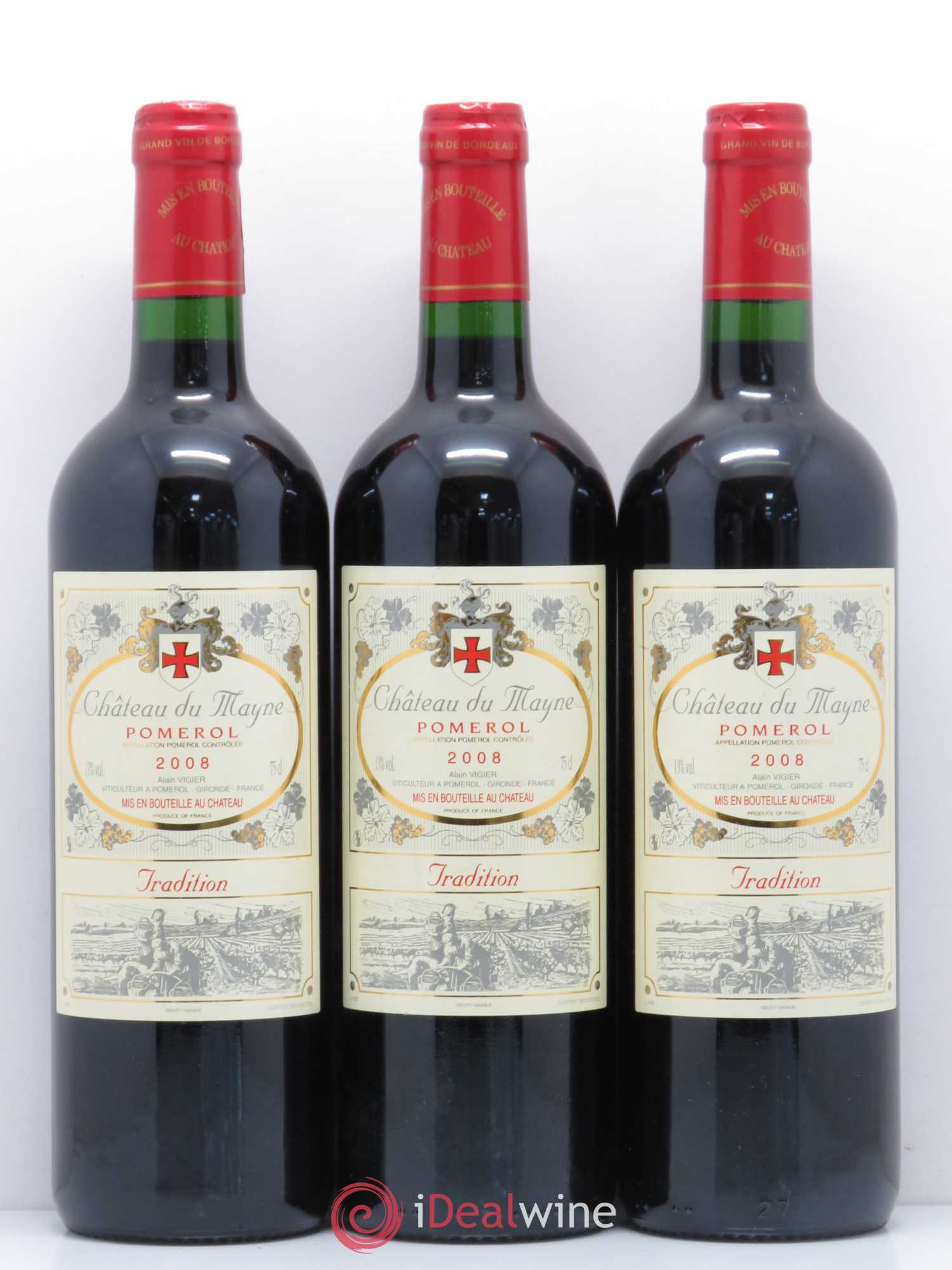 Pomerol Château du Mayne (sans prix de réserve) 2008 - Posten von 12 Flaschen - 3