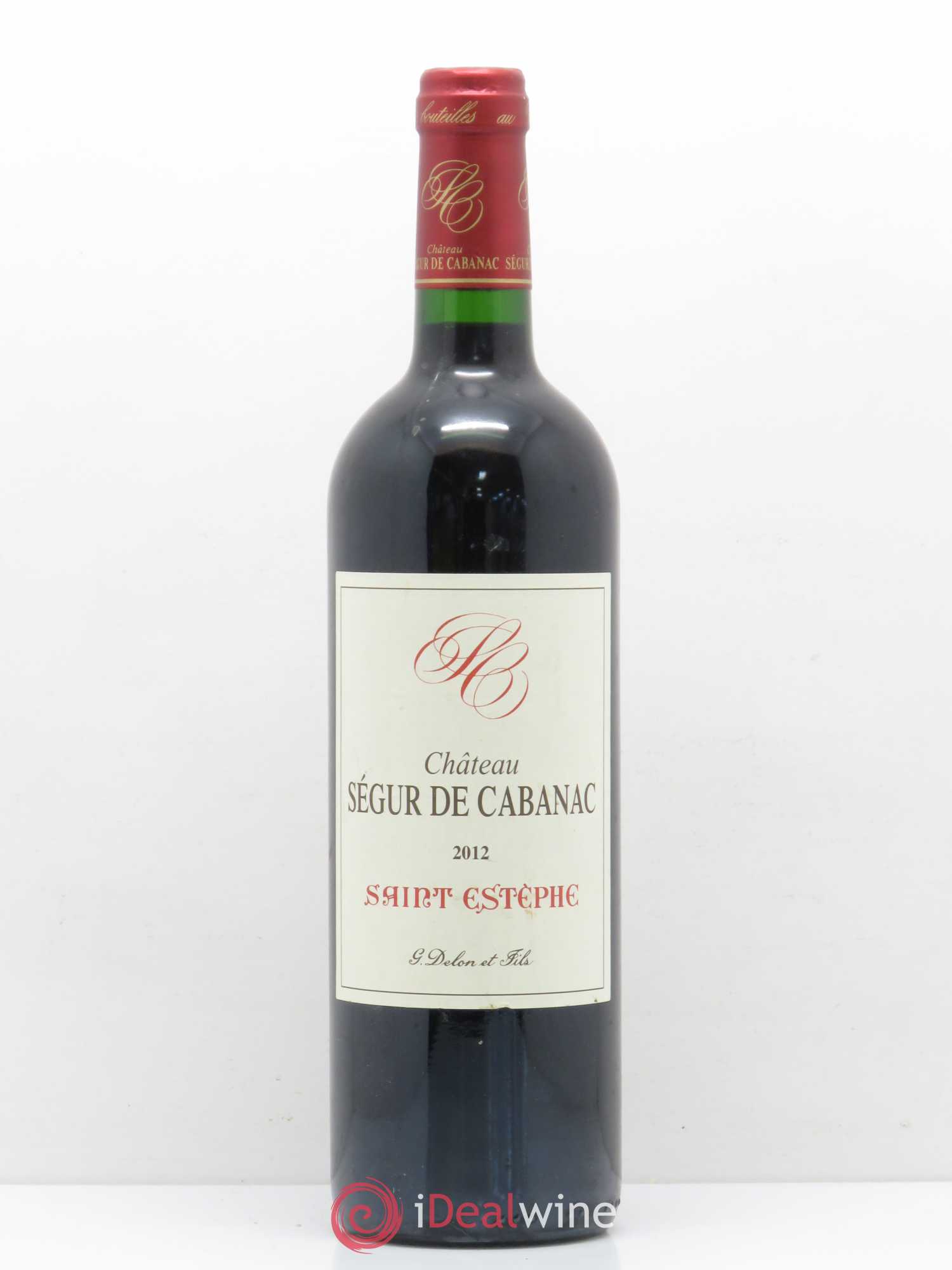 Château Ségur de Cabanac Cru Bourgeois 2012 - Lot de 1 bouteille - 0