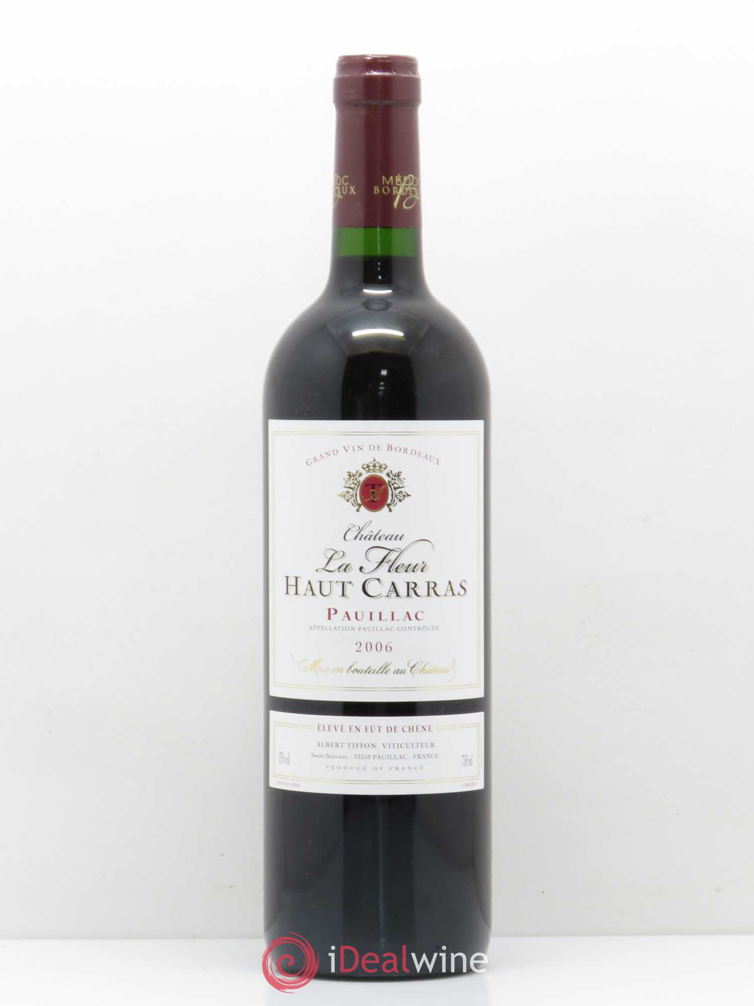 Pauillac Château la Fleur Haut Carras 2006 - Posten von 1 Flasche - 0