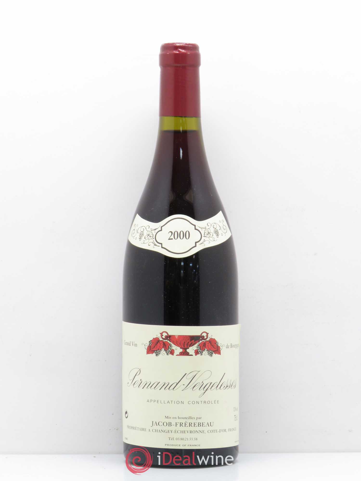 Pernand-Vergelesses Frerebeau Jacob 2000 - Posten von 1 Flasche - 0