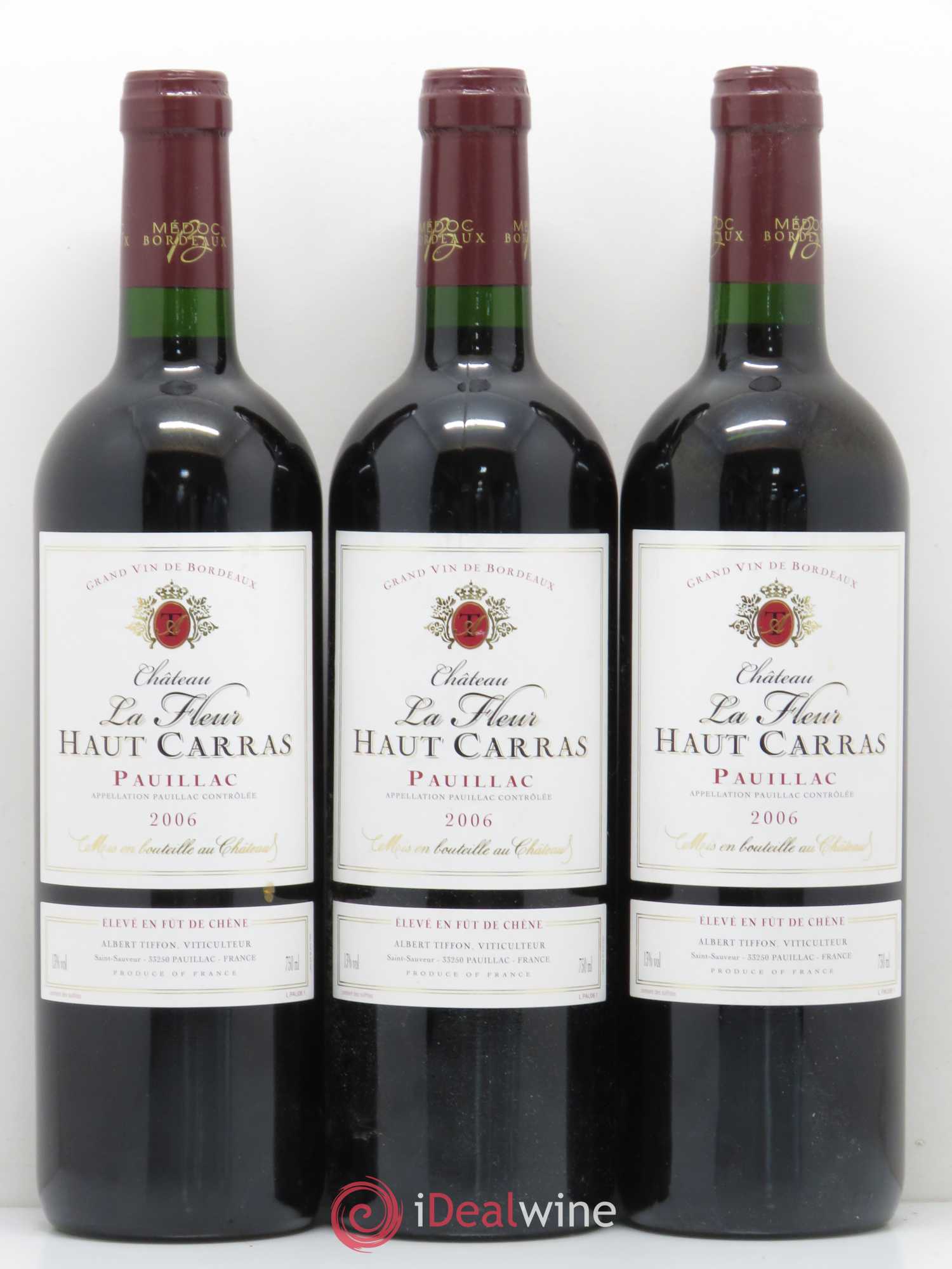 Bordeaux Château La Fleur Haut Carras (sans prix de réserve) 2006 - Posten von 12 Flaschen - 4